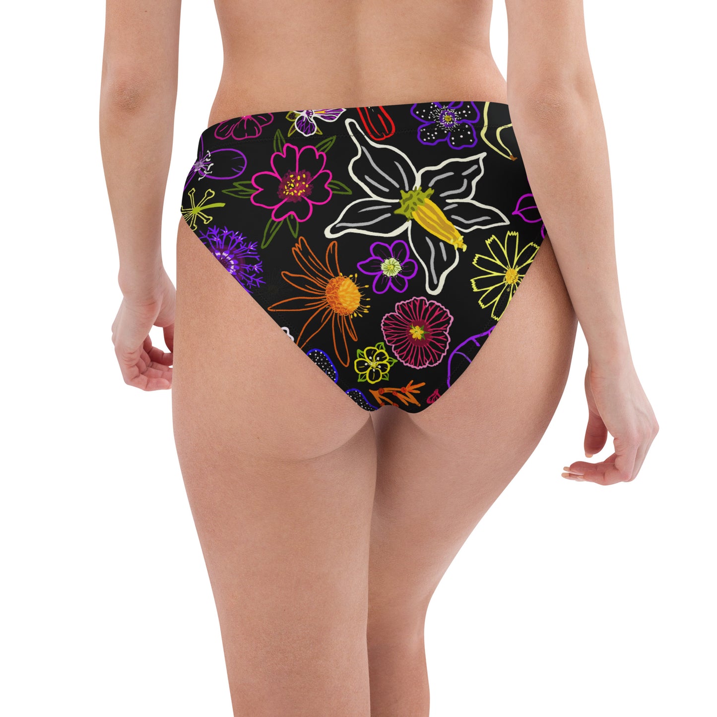 Silvestre Recycled high-waisted bikini bottom
