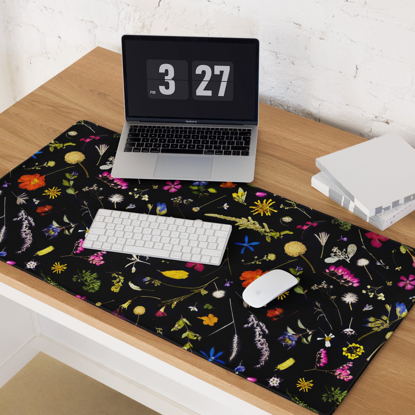 Flores Pal Corazon Gaming Mouse Pad