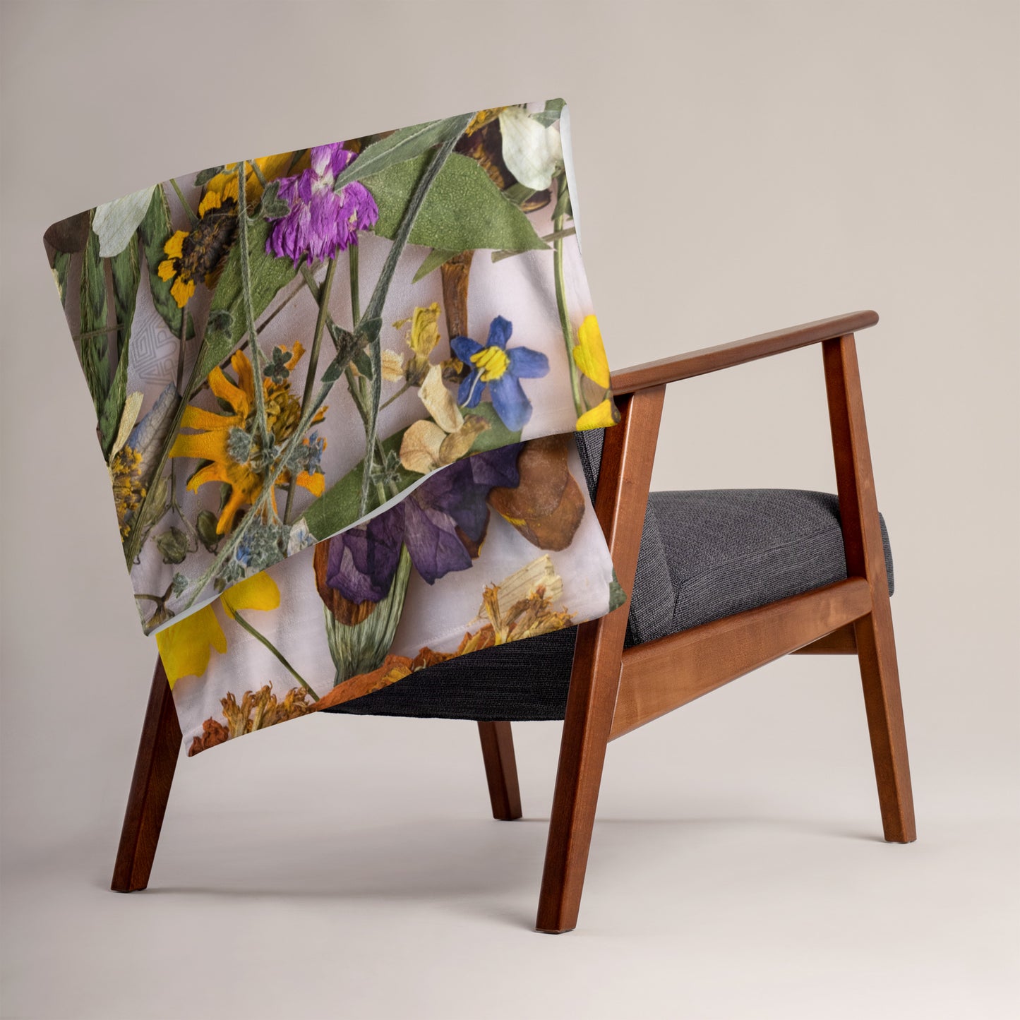 Secret Garden Throw Blanket