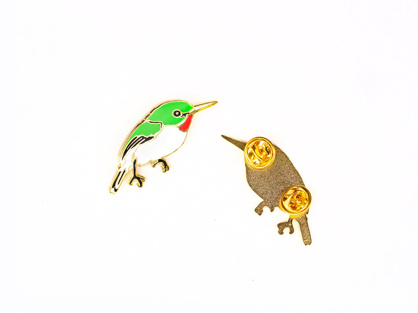 San Pedrito (Puerto Rican Tody) Todus Mexicanus Hard Enamel Pin