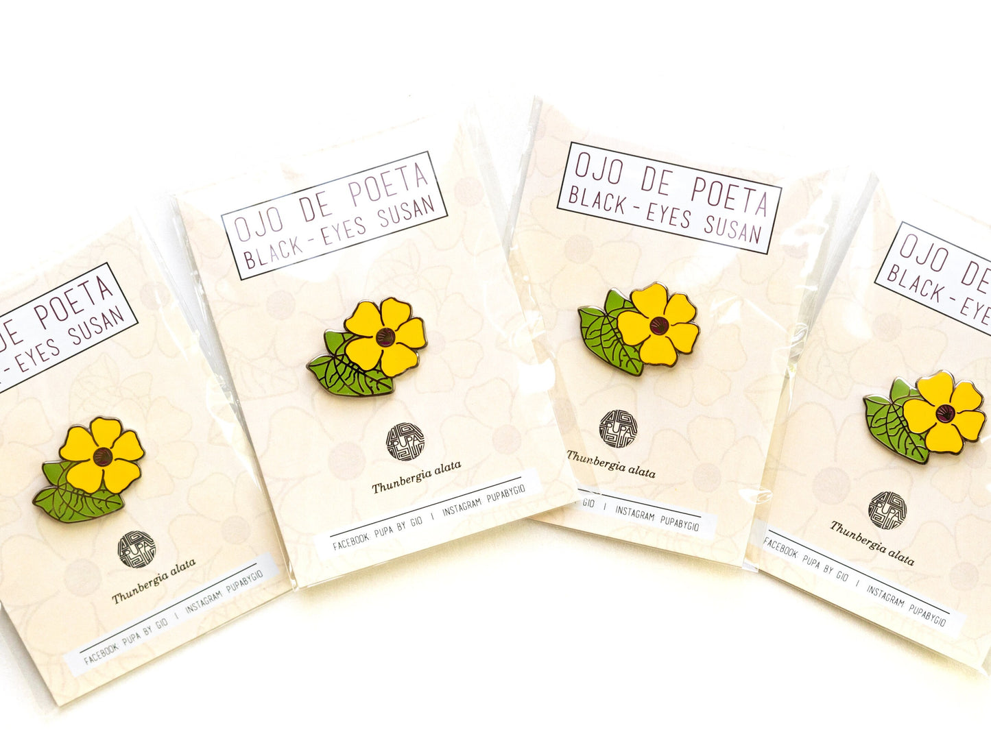 Ojo de Poeta Hard Enamel Pin