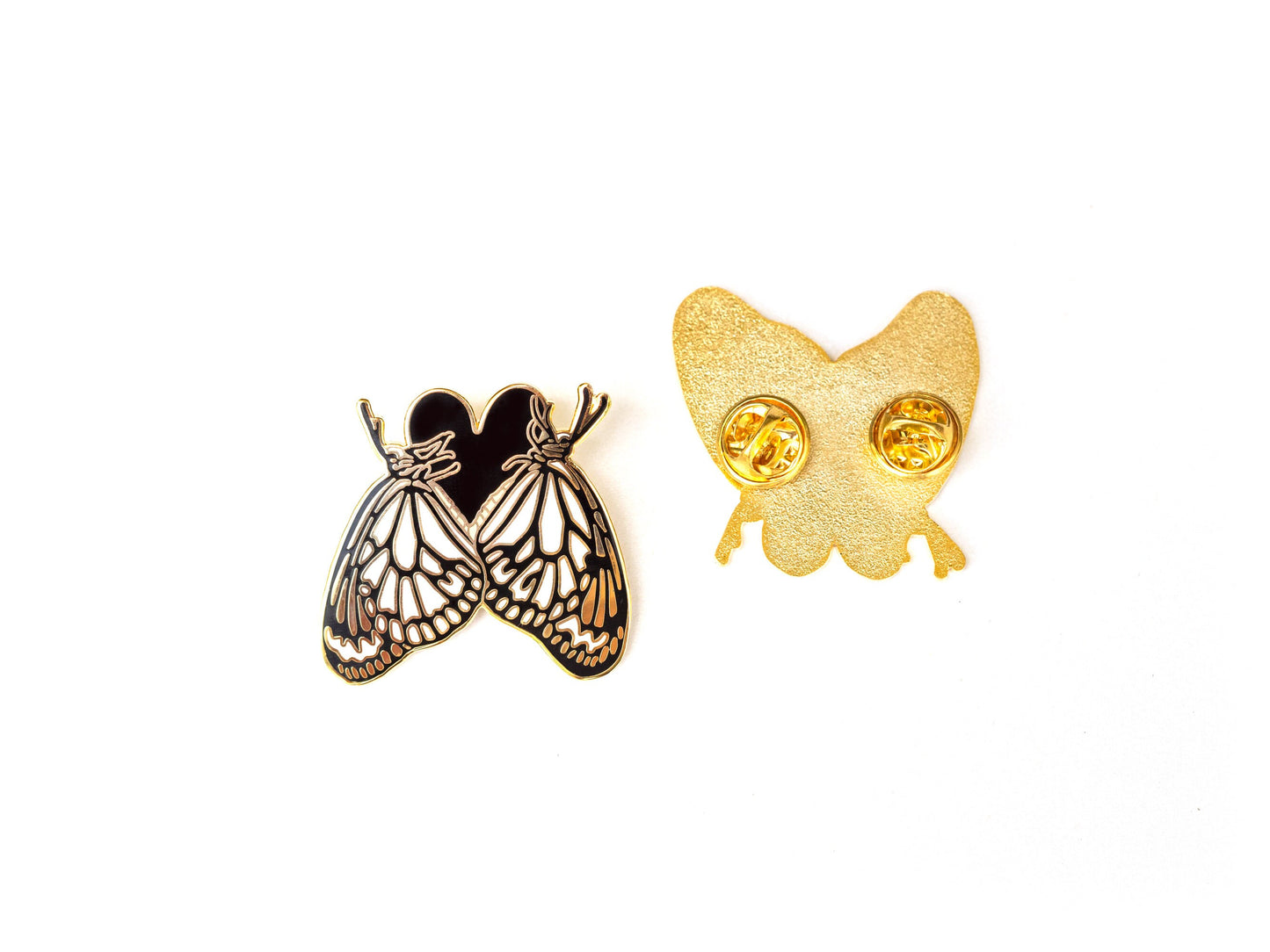 Paper Kite (Idea leuconoe) Butterfly Hard Enamel Pin
