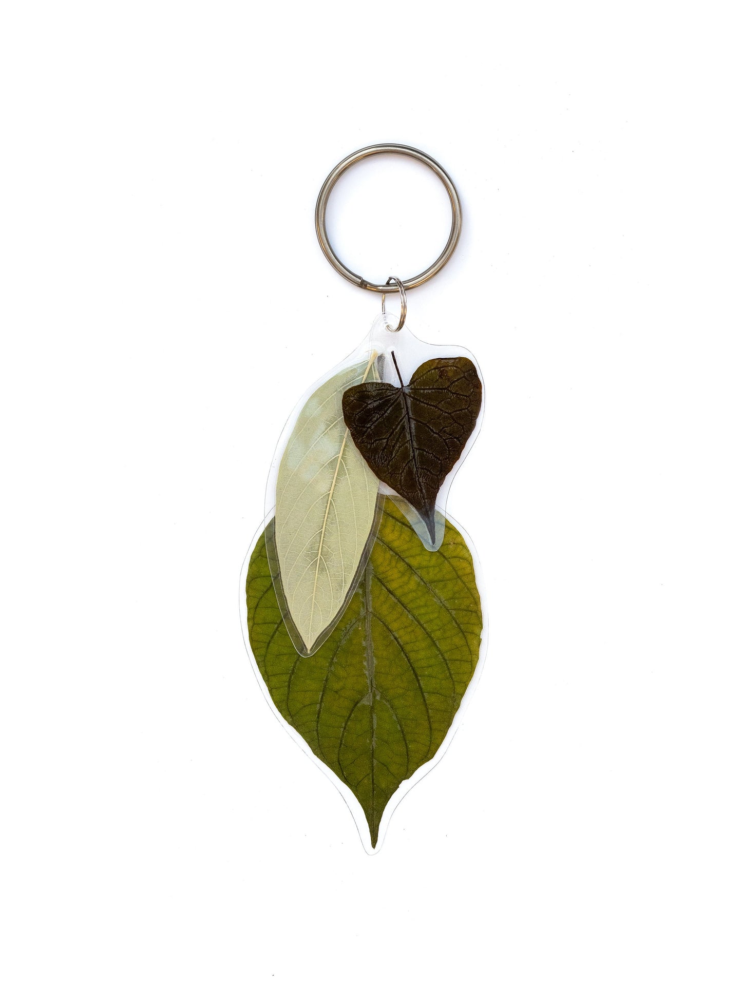 Pressed Flowers Keyring