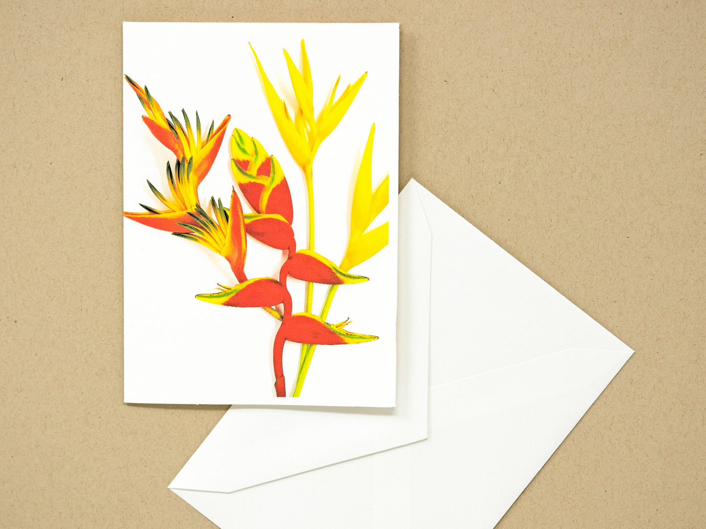 Heliconias Greeting Card