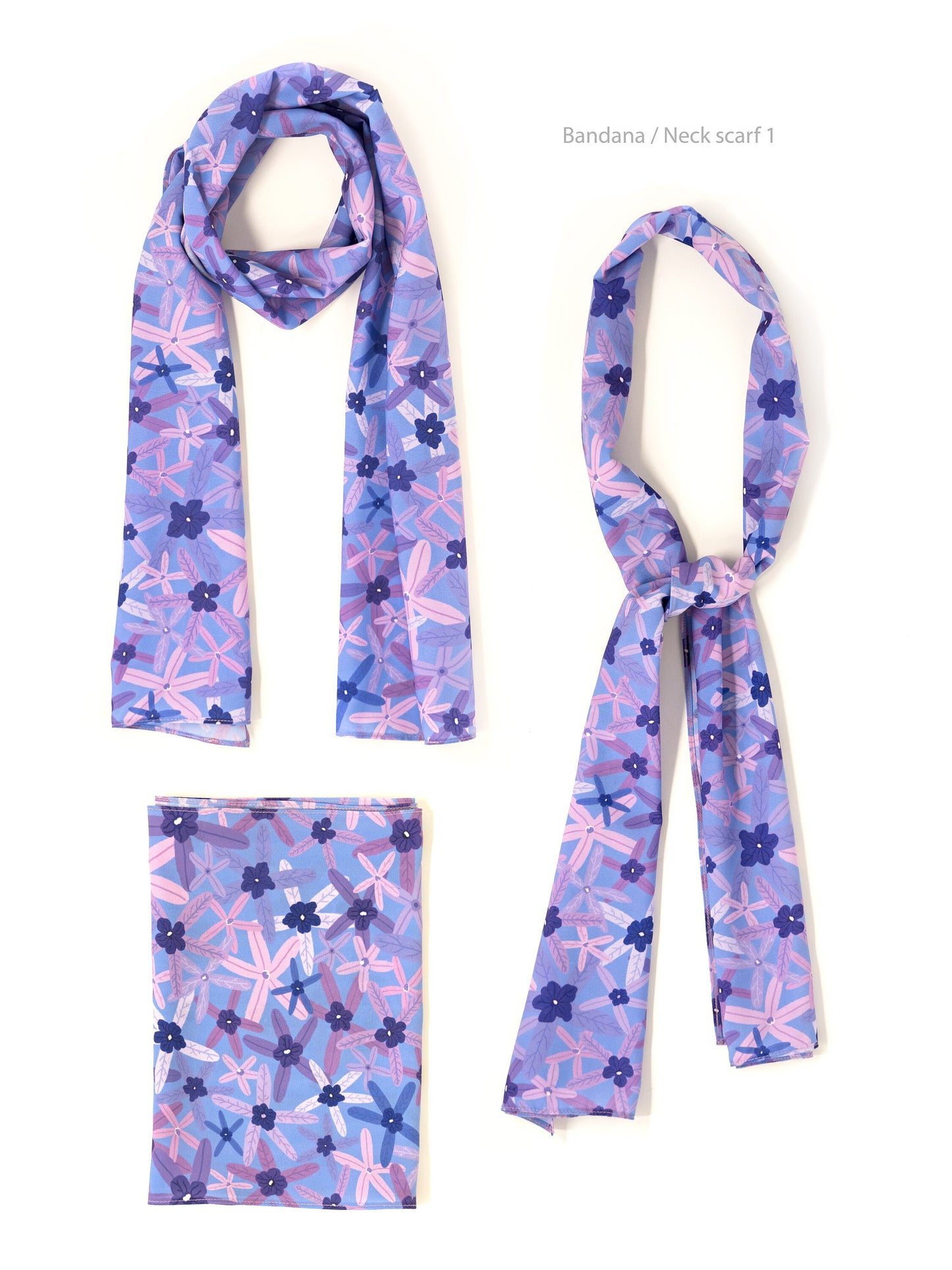 Petrea Scarf / Neck Scarf / Bandana