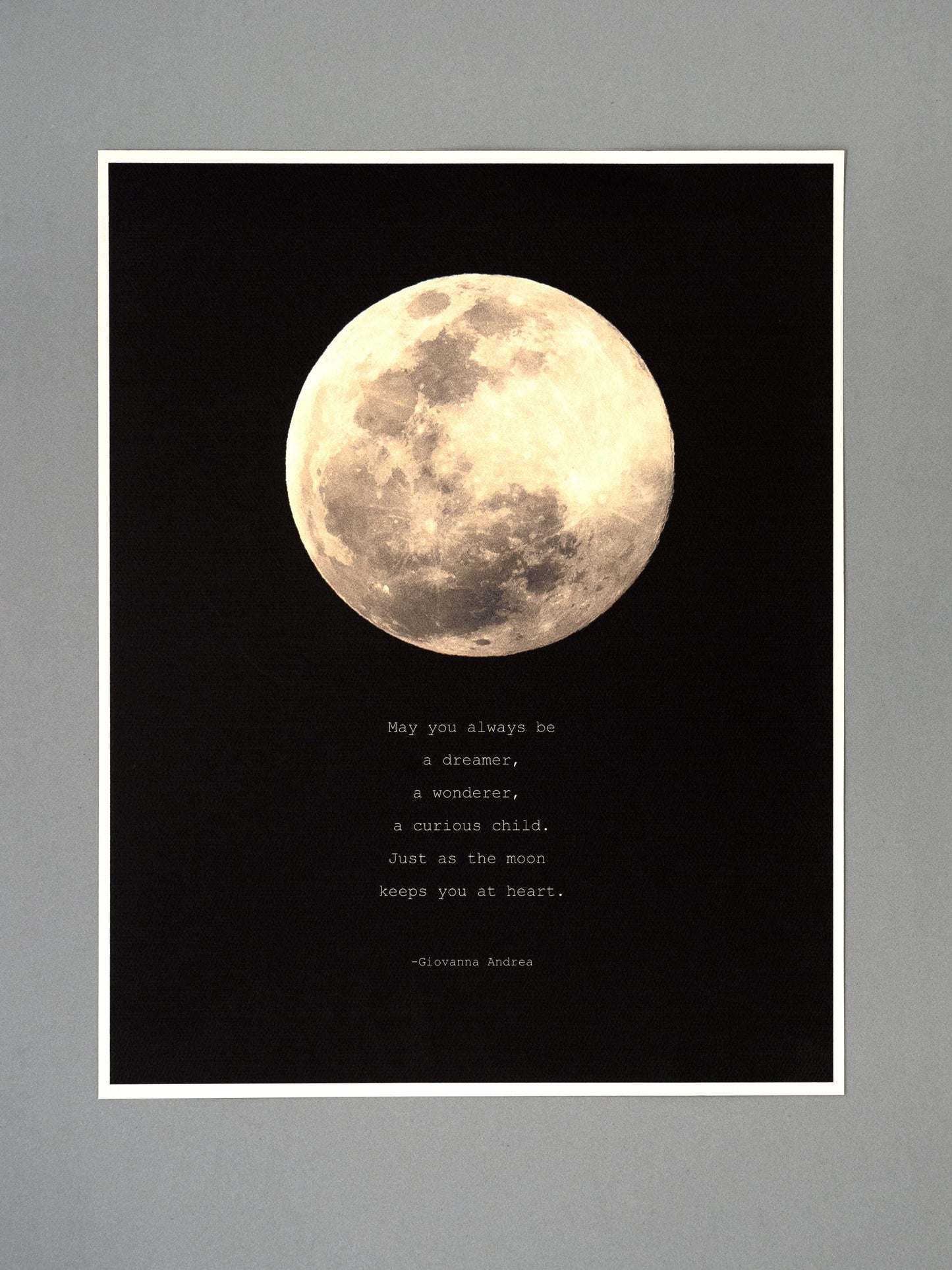 Full Moon Art Print