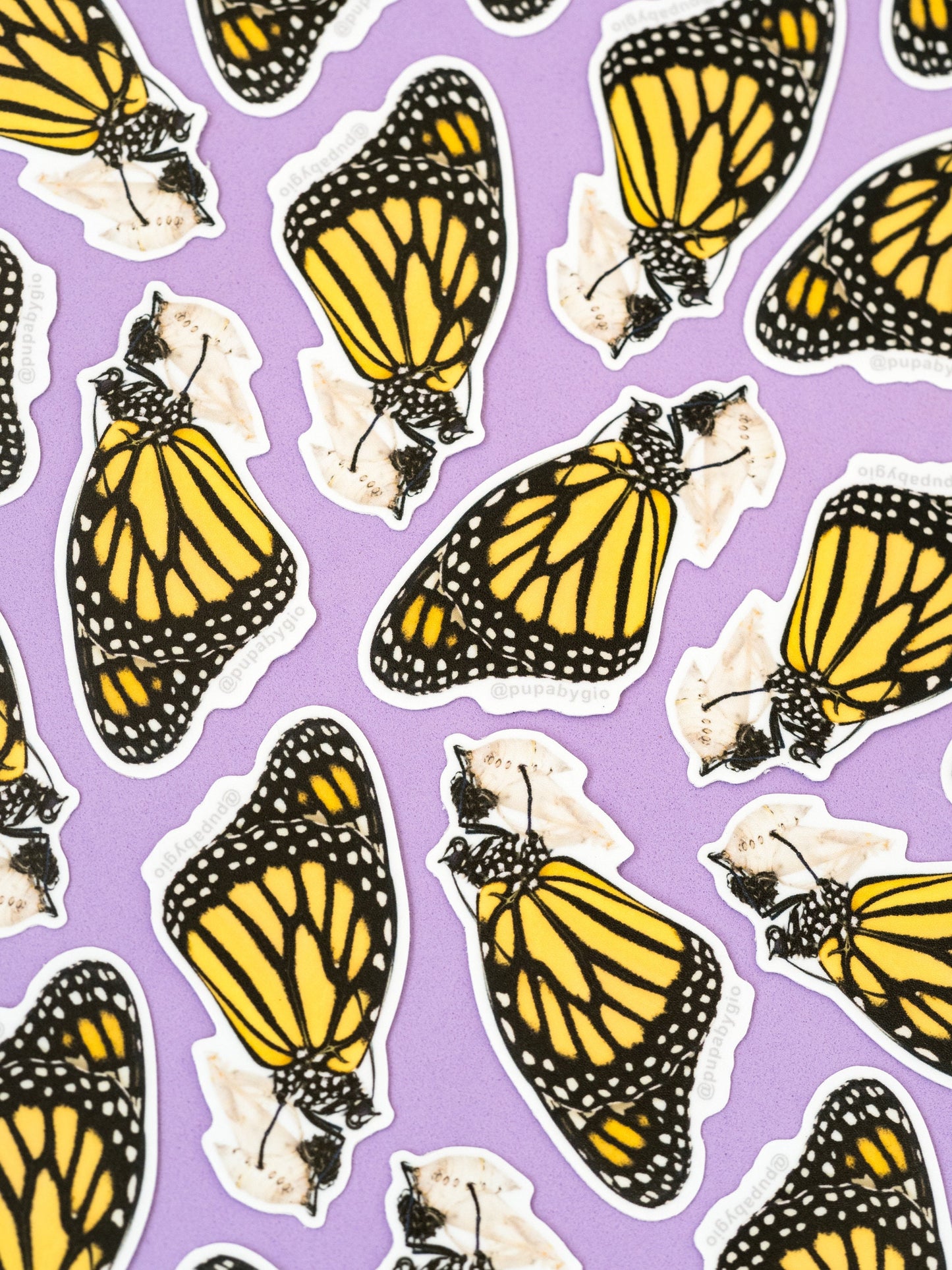 Puerto Rican Monarch Sticker