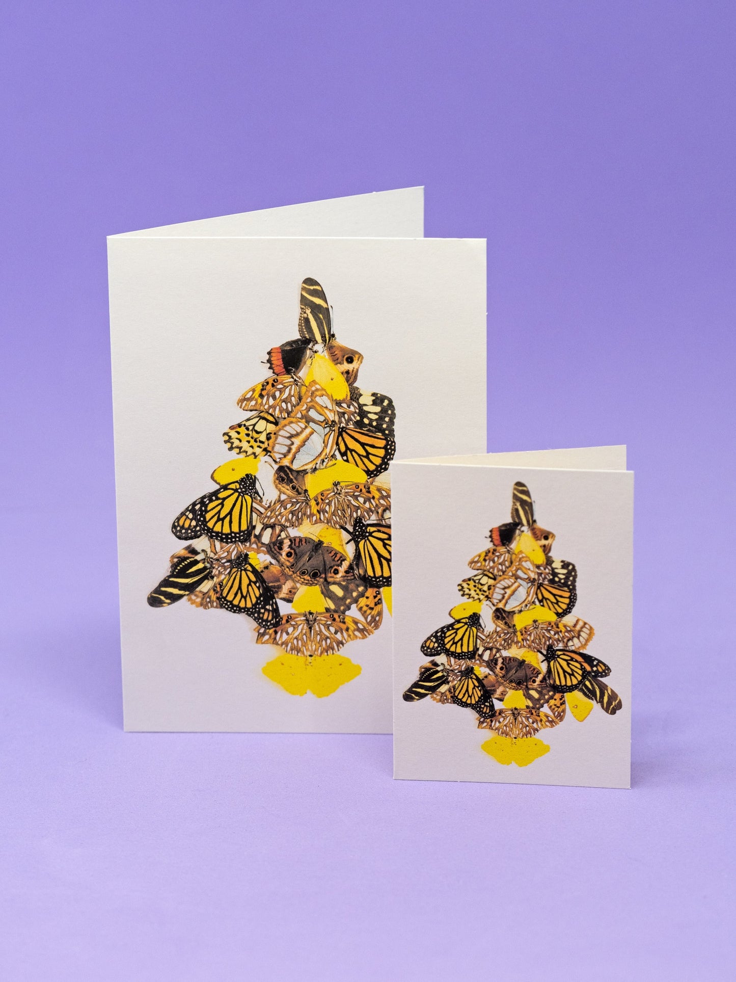 Butterfly Christmas Tree Greeting Card