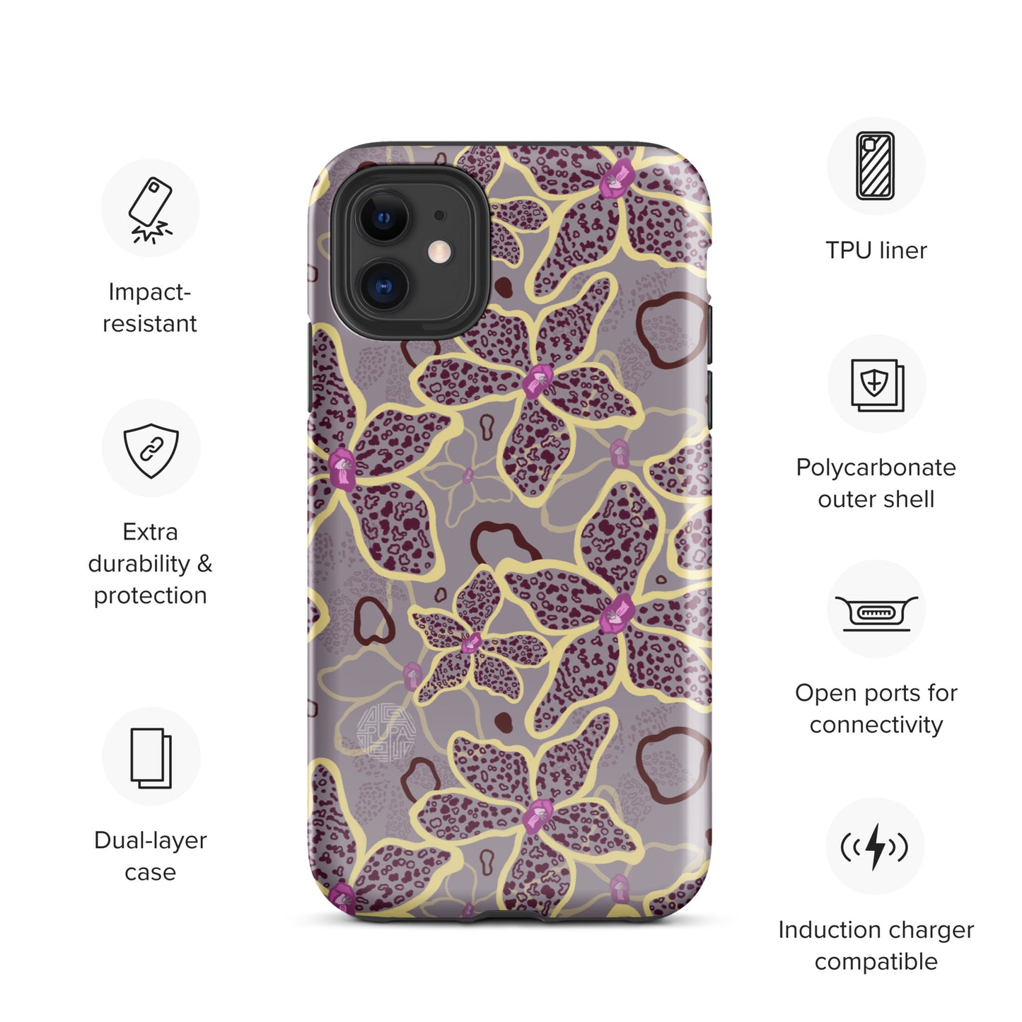 Tiger Orchid Tough Case for iPhone®