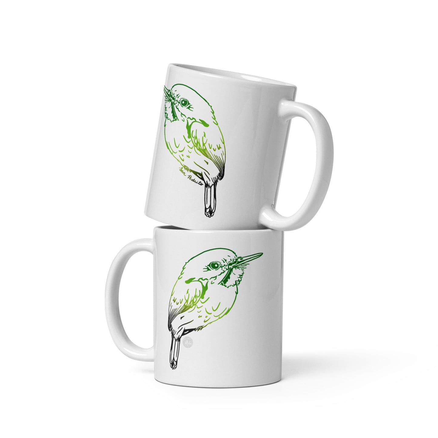 San Pedrito White Glossy Mug