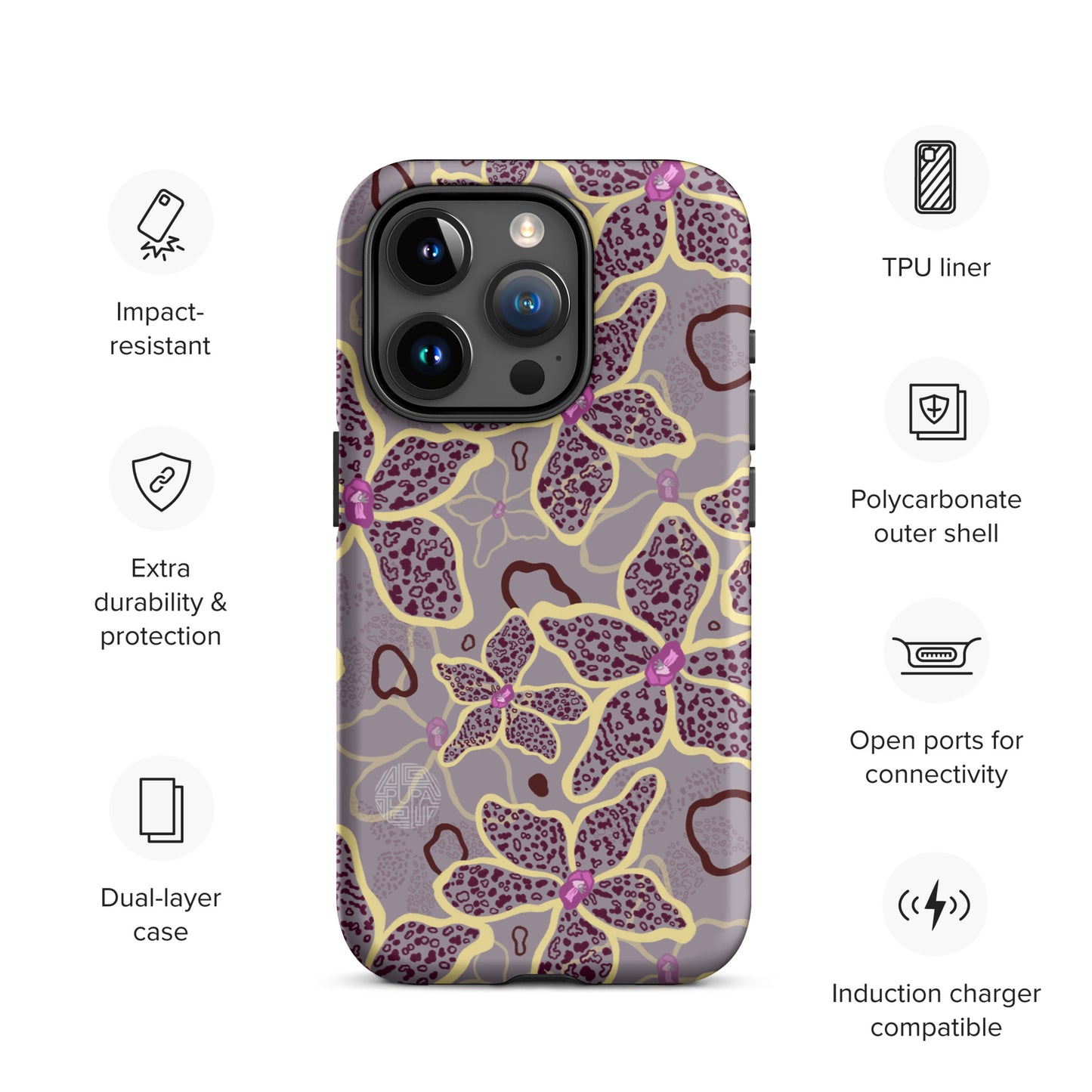 Tiger Orchid Tough Case for iPhone®