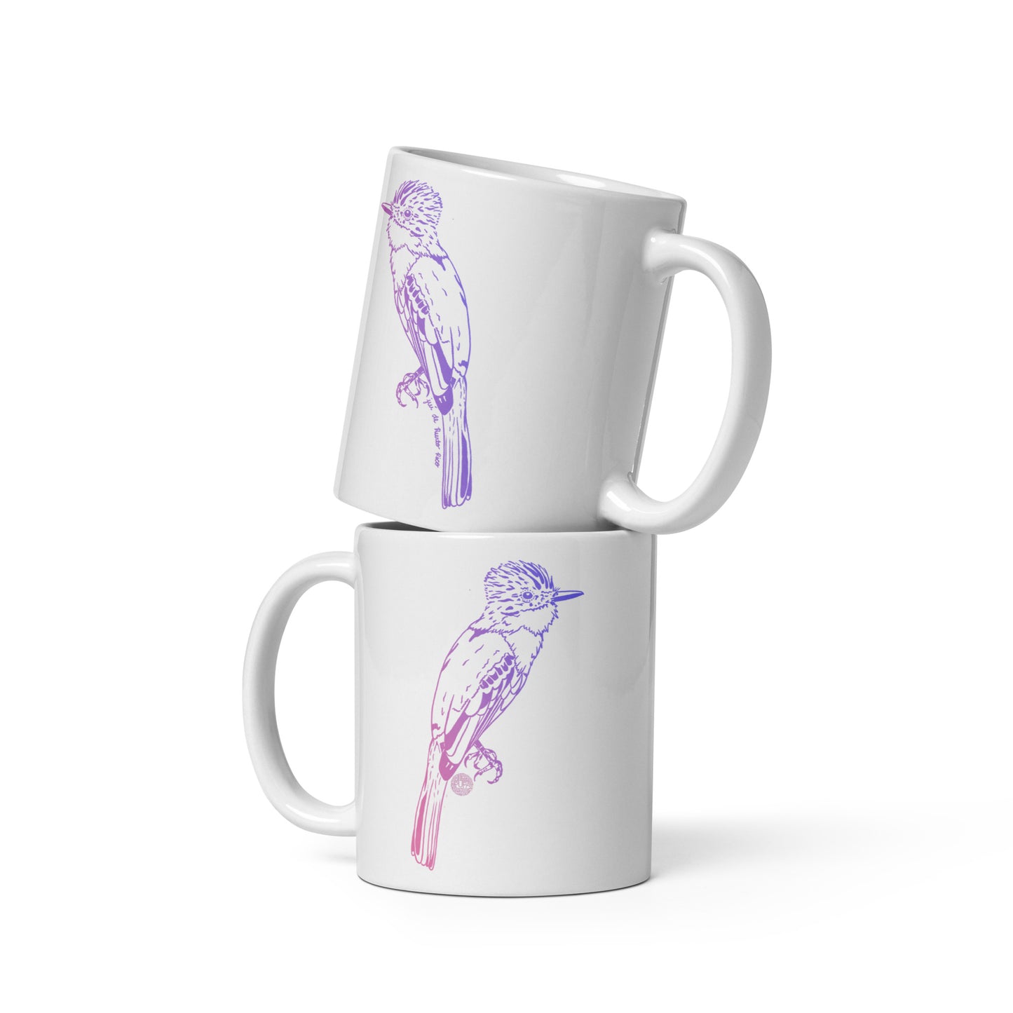 Juí de Puerto Rico White Glossy Mug