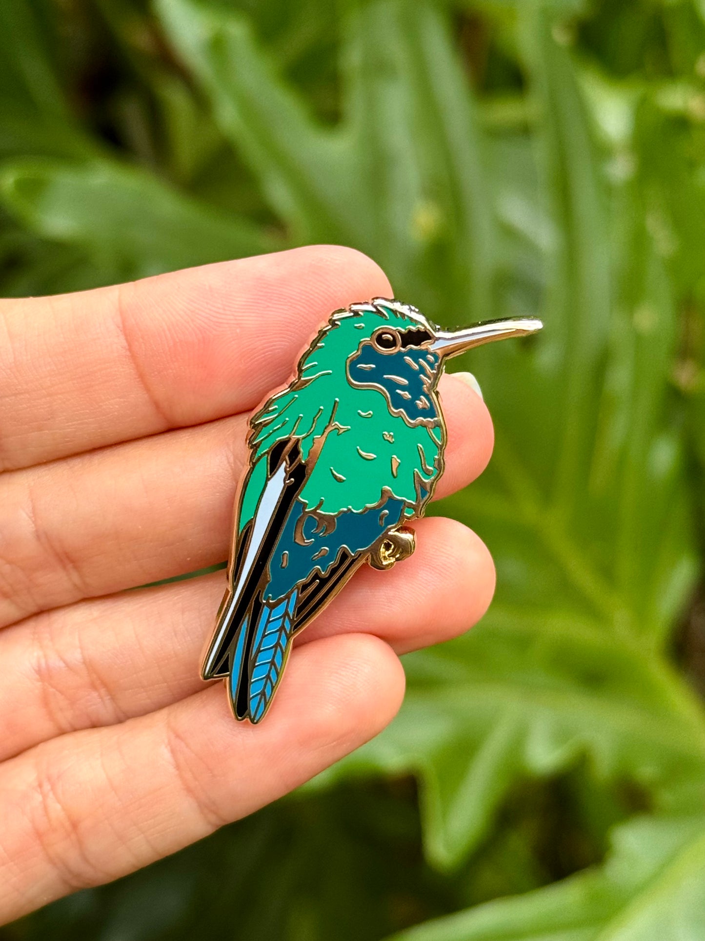 Zumbadorcito de Puerto Rico Hard Enamel Pin