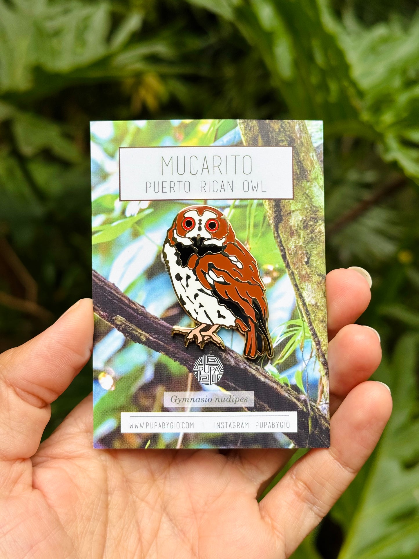 Mucarito Hard Enamel Pin