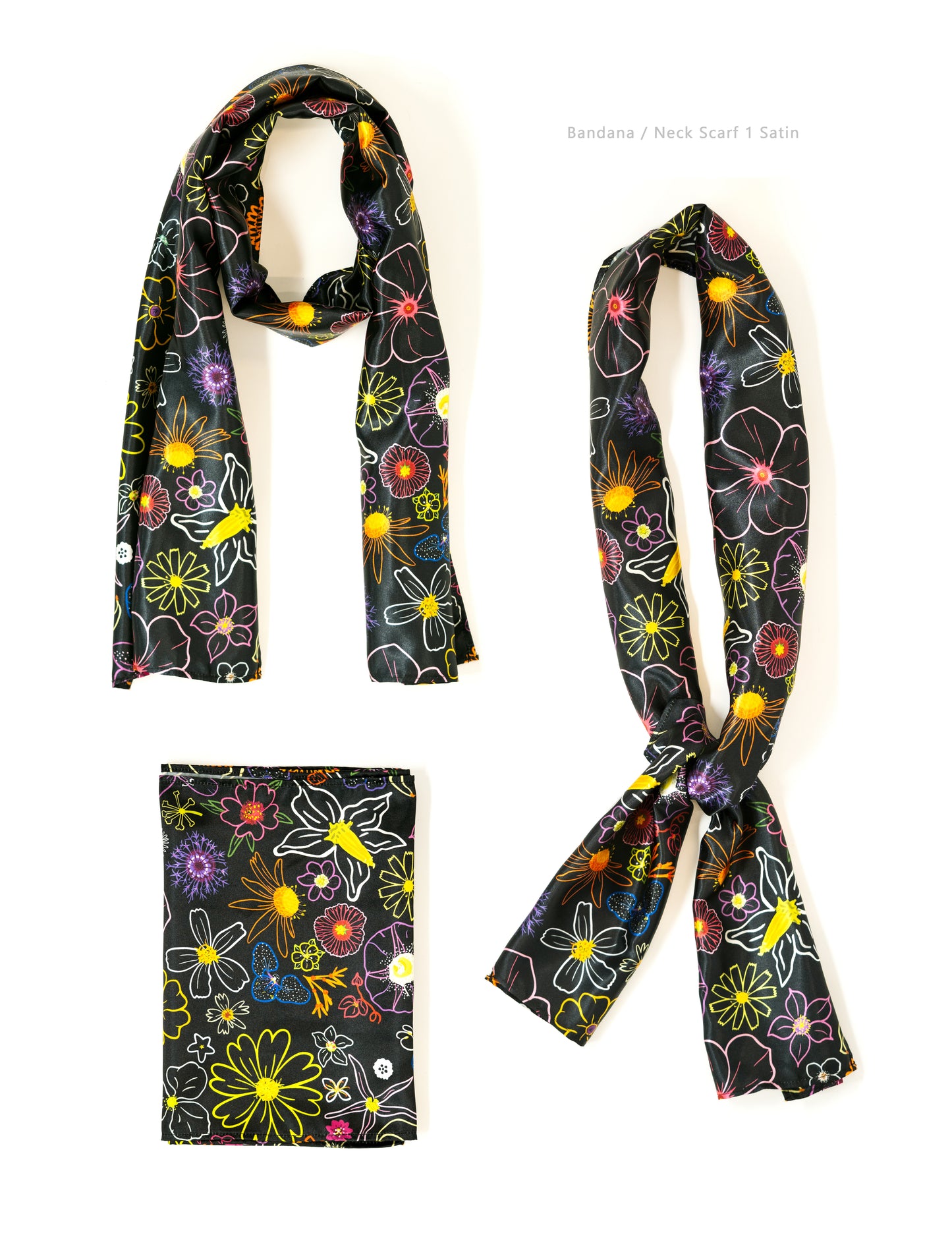 Silvestre Scarf / Neck Scarf / Bandana