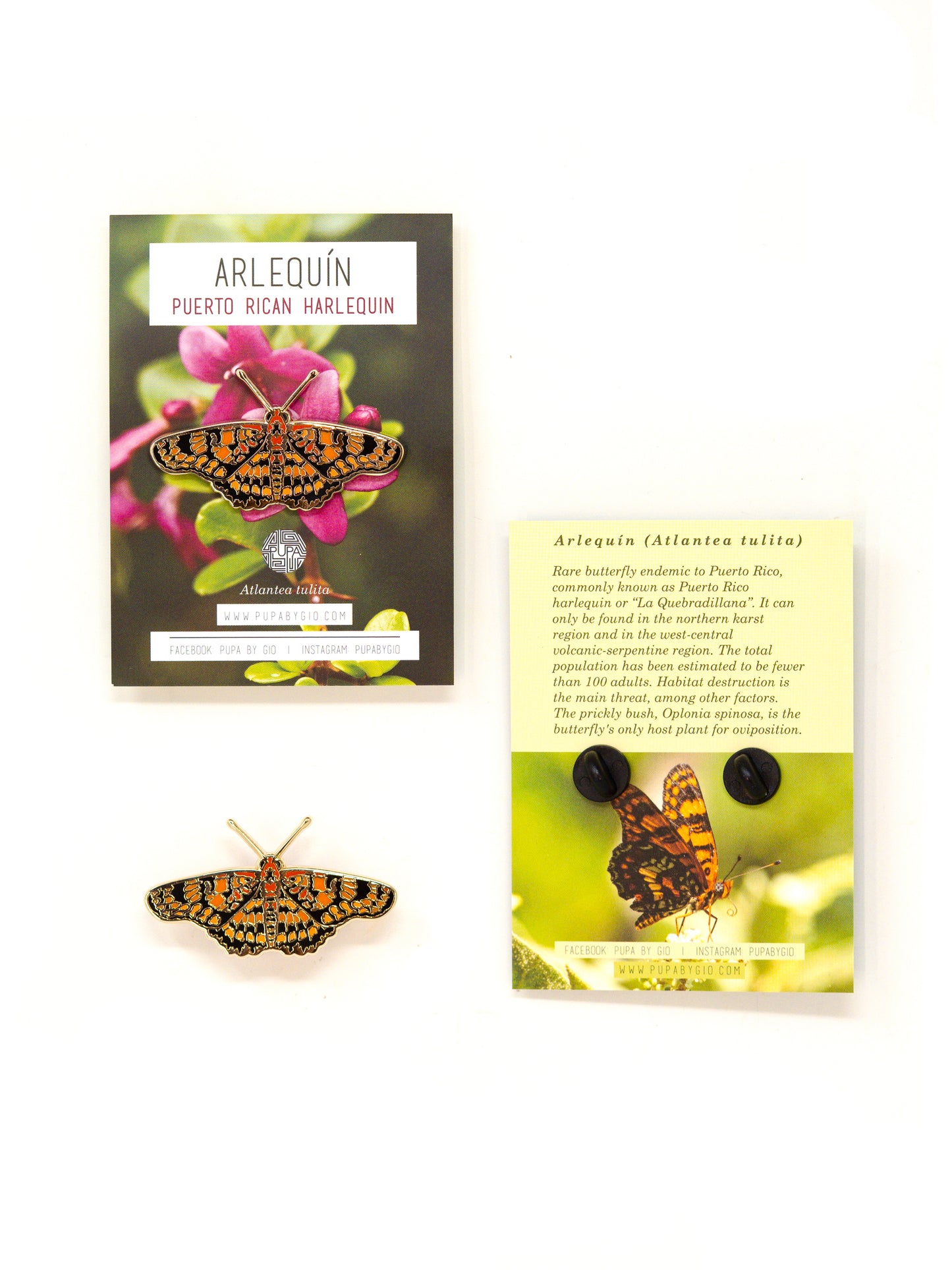 Arlequín Hard Enamel Pin