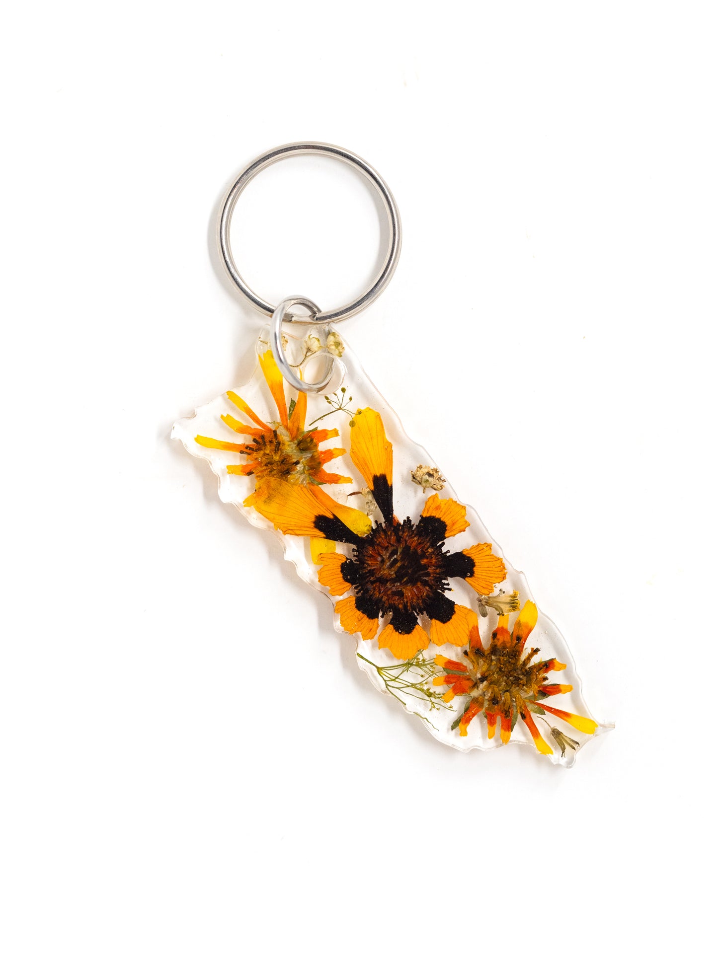 Puerto Rico Florece Keychain