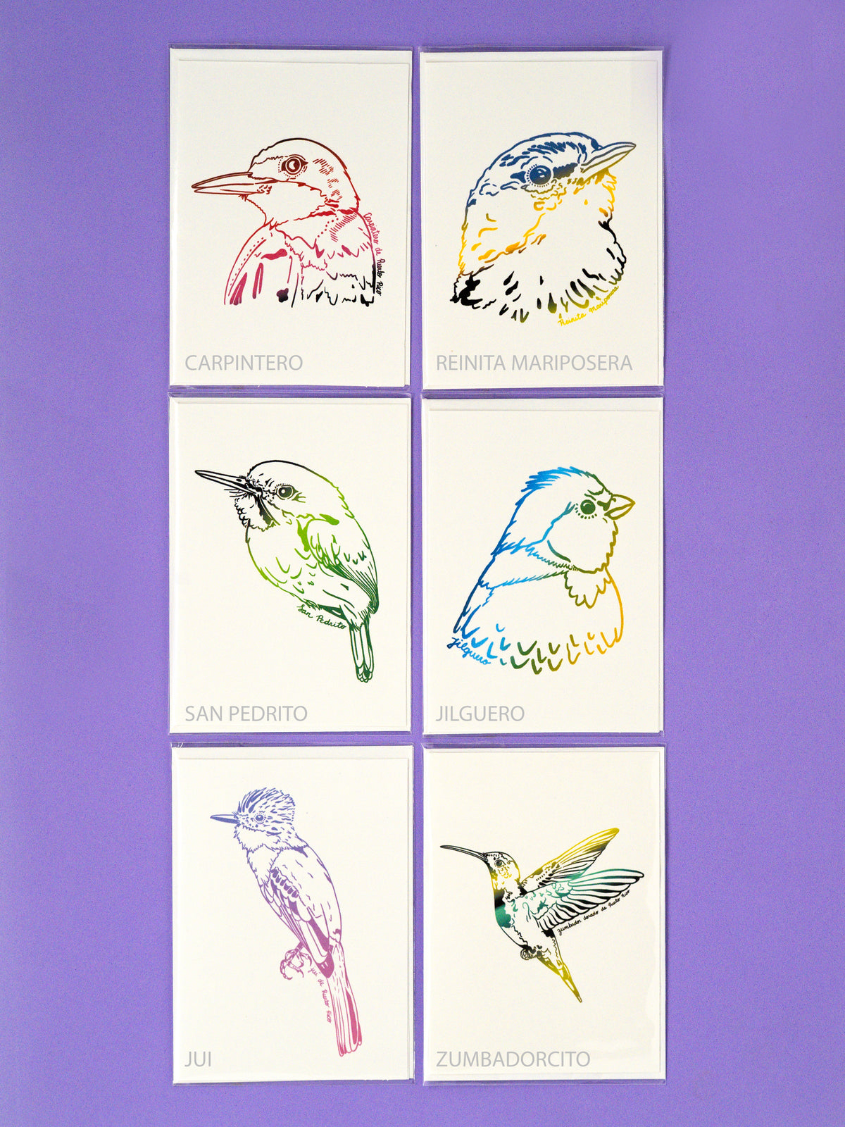 Aves Endémicas Greeting Cards