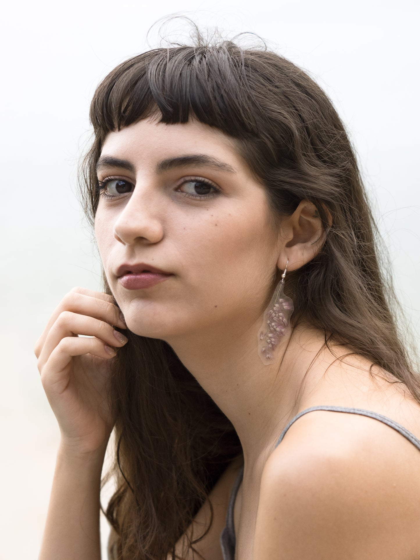 Pressed Flower Earrings