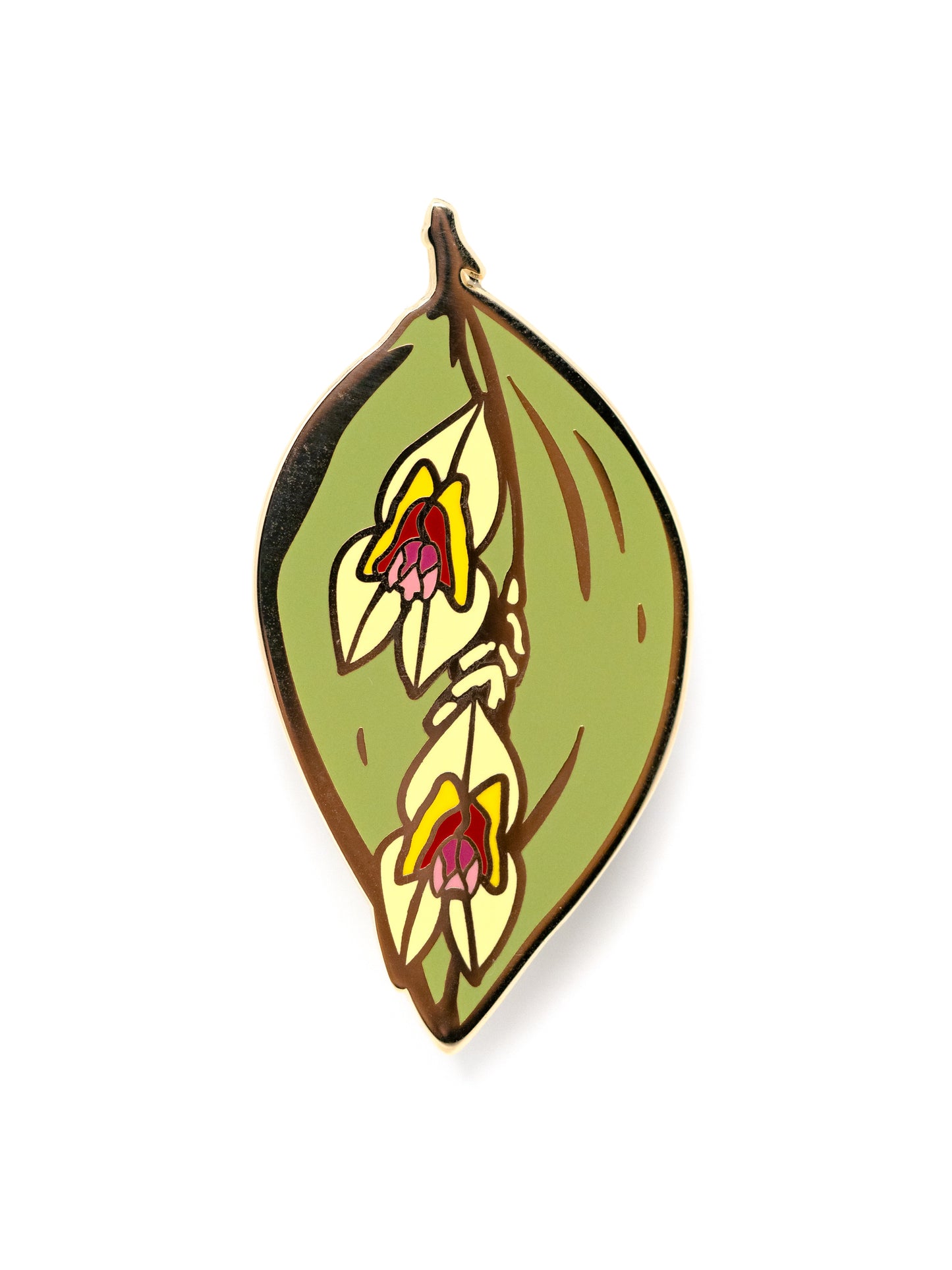 Lepanthes woodburyana Hard Enamel Pin