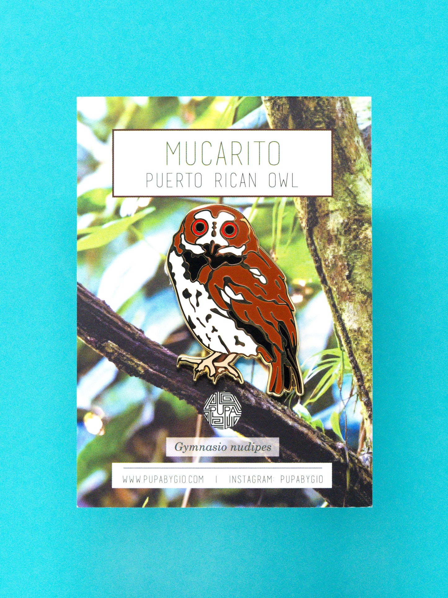 Mucarito Hard Enamel Pin