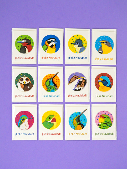 Aves Endémicas de PR Christmas Note Cards