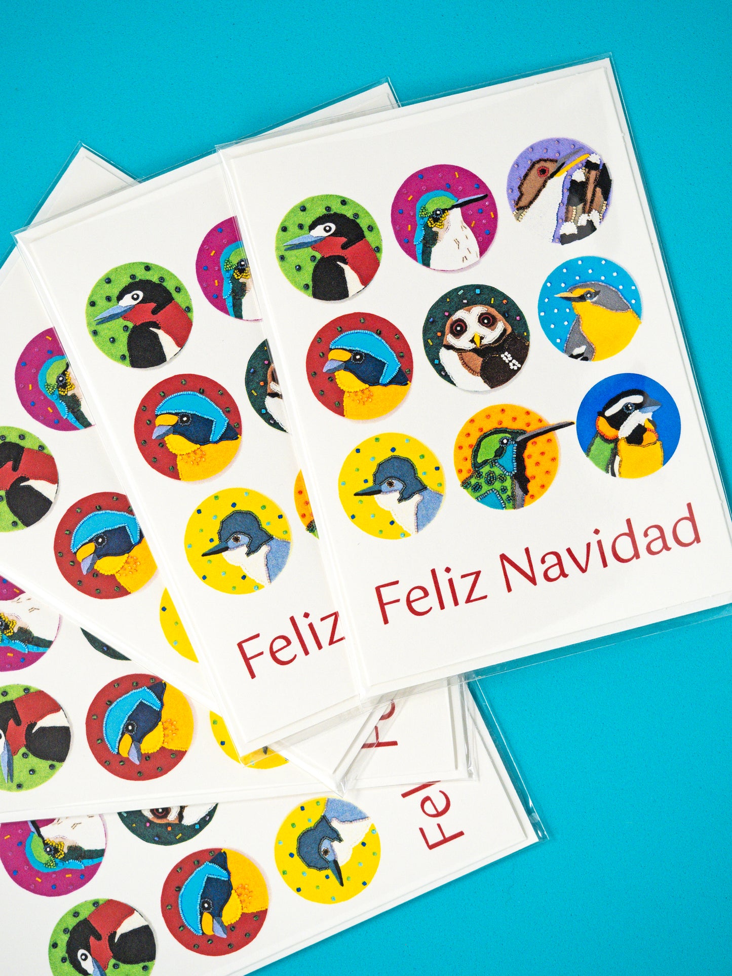 Aves Endémicas Christmas Greeting Card