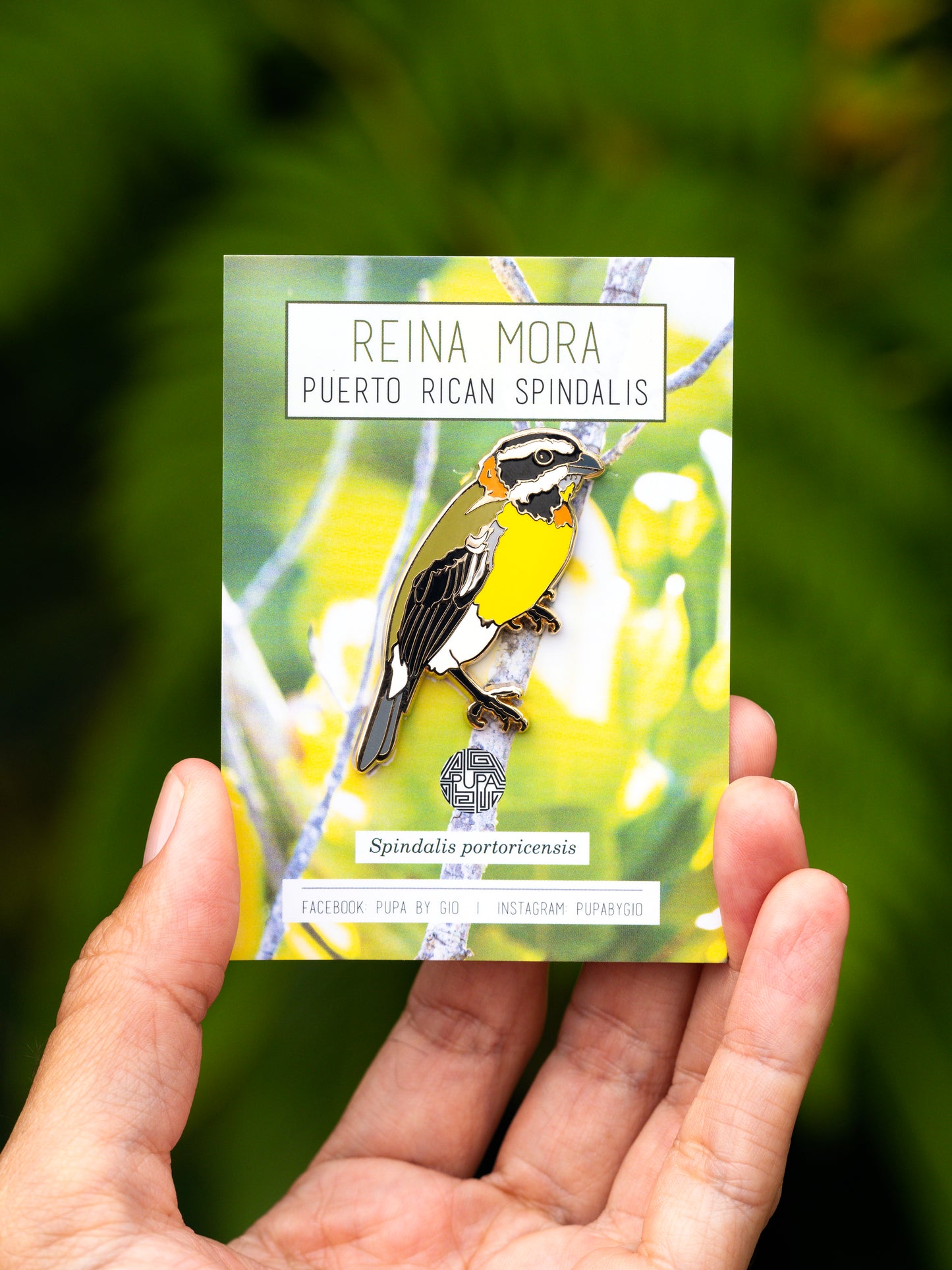 Reina Mora Hard Enamel Pin