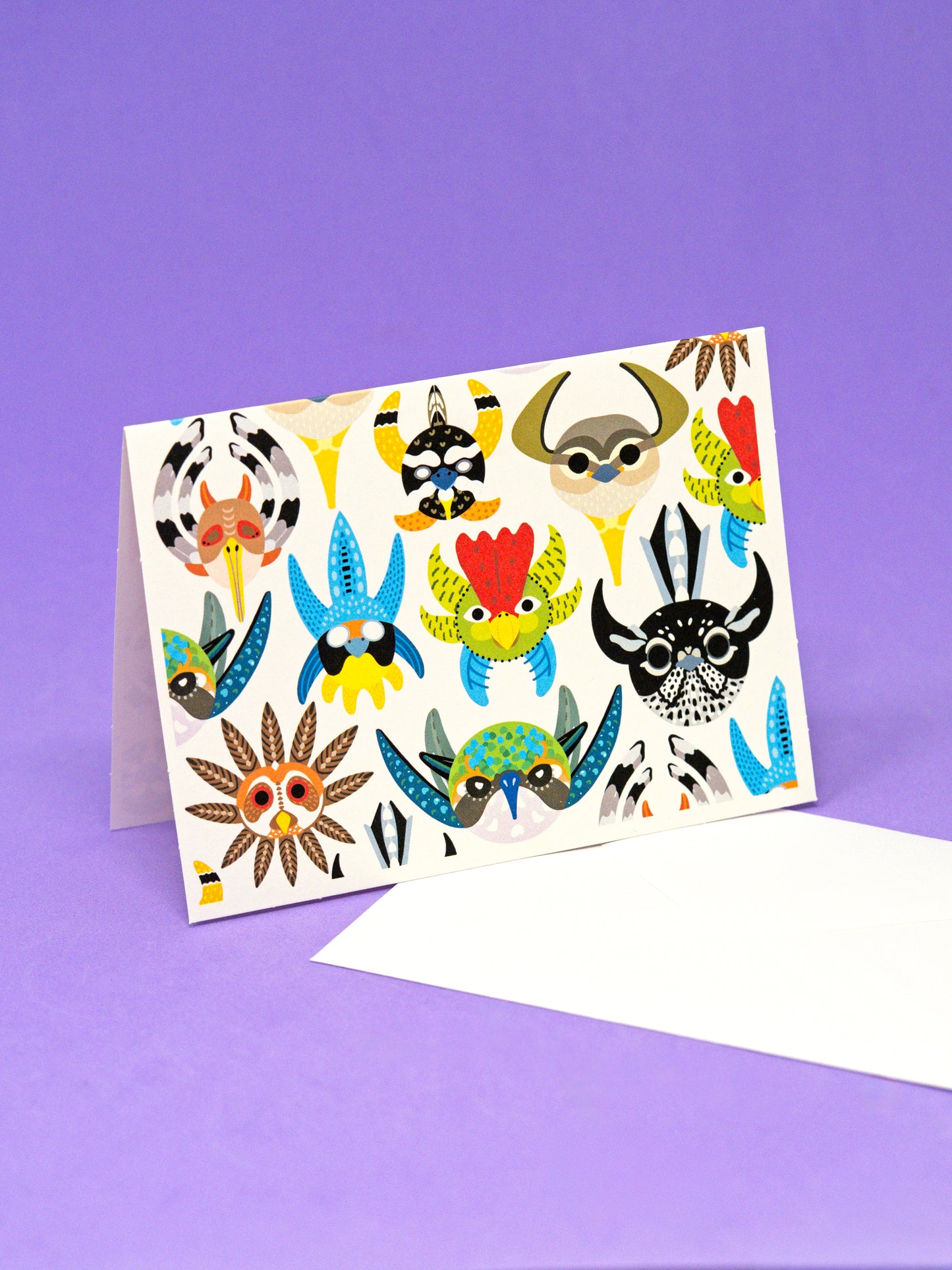 Vejigantes - Aves Endémicas Greeting Card