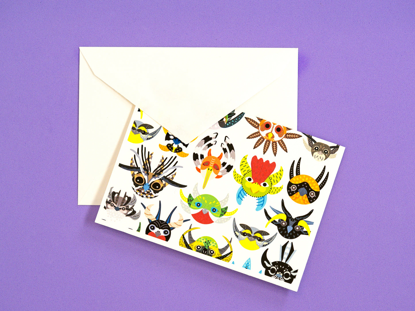 Vejigantes - Aves Endémicas Greeting Card