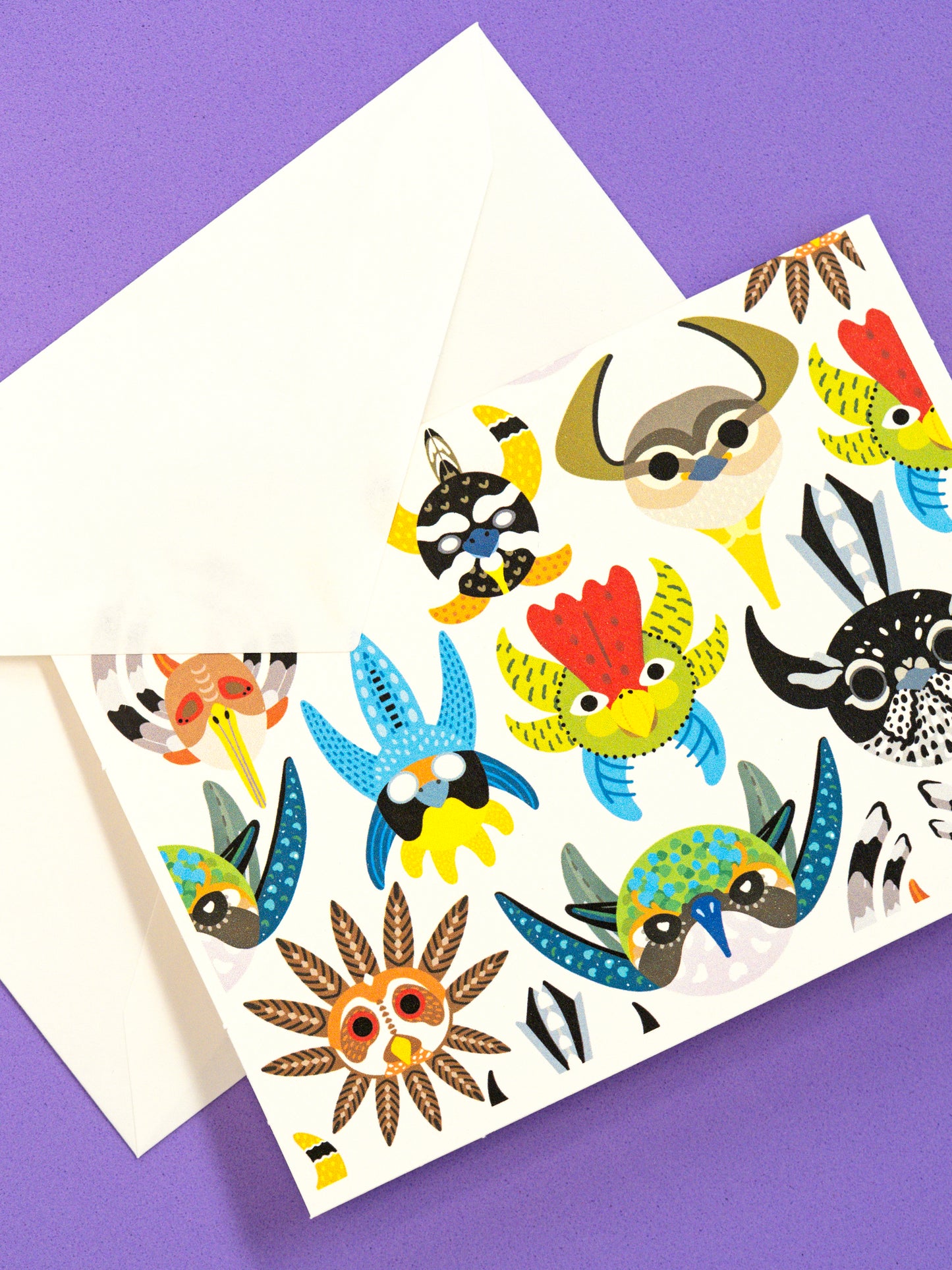 Vejigantes - Aves Endémicas Greeting Card