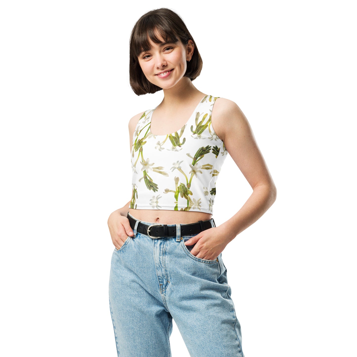 Azucenas Crop Top