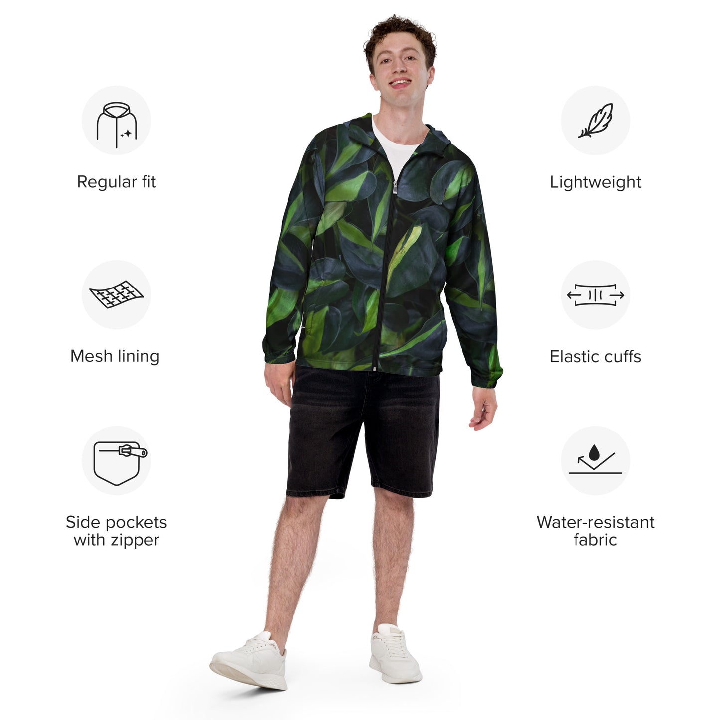 Pothos Men’s windbreaker