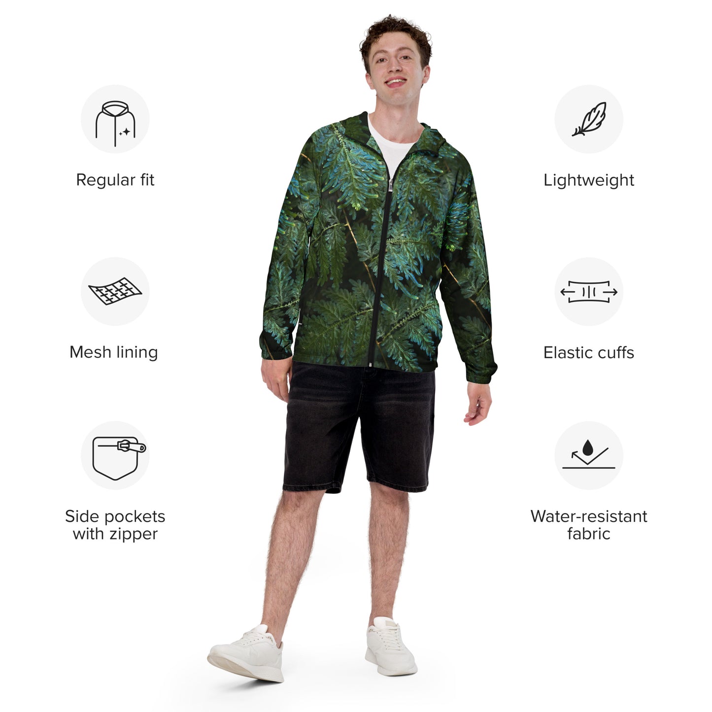 Spikemoss Men’s windbreaker