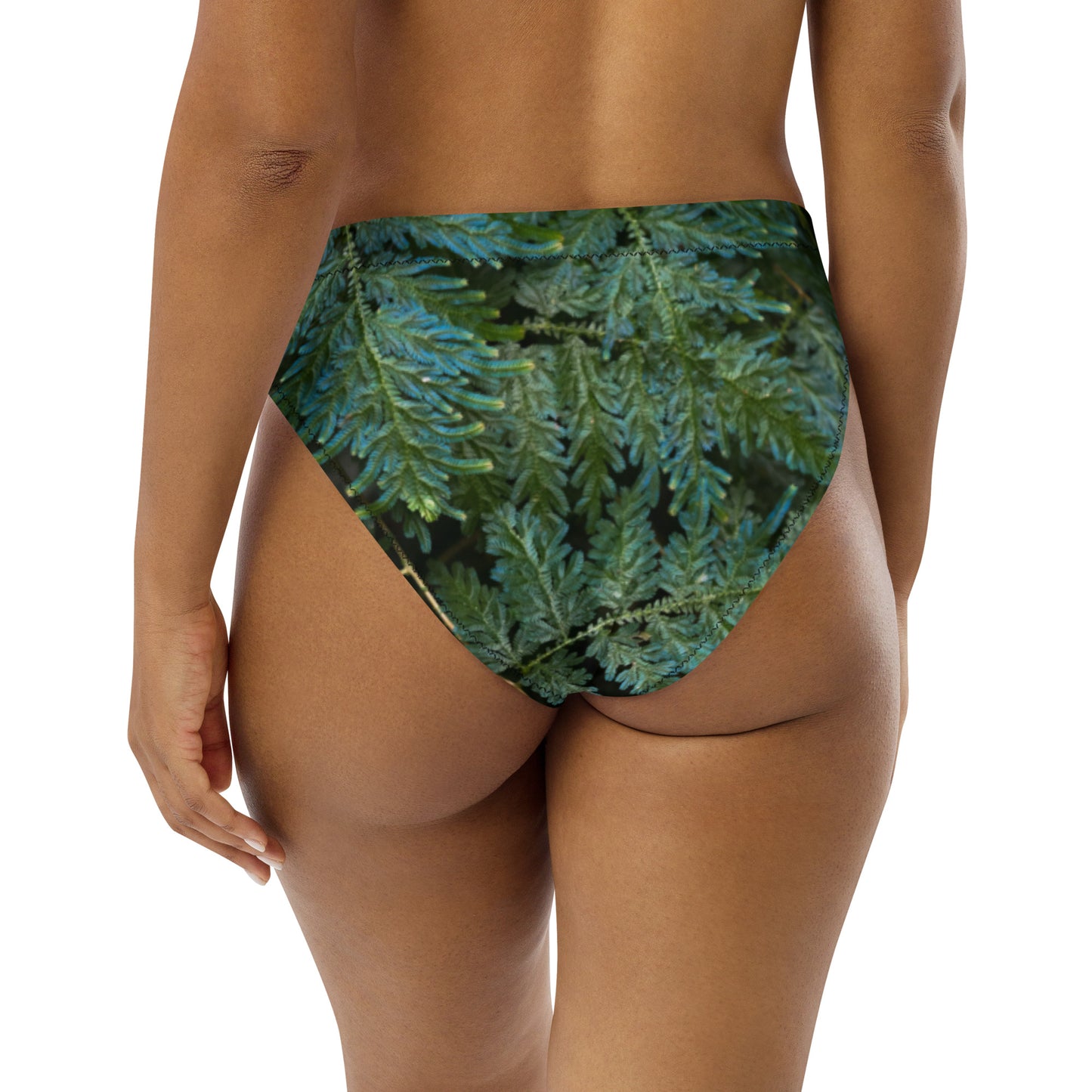 Spikemoss Recycled high-waisted bikini bottom