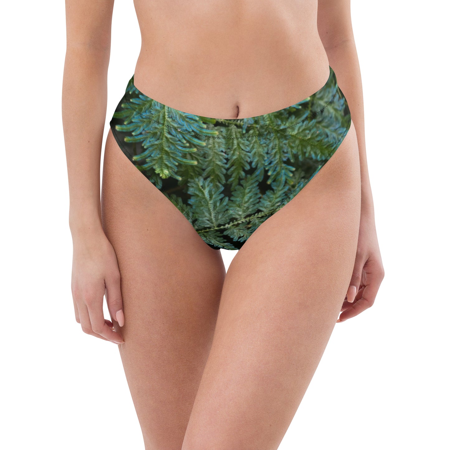 Spikemoss Recycled high-waisted bikini bottom