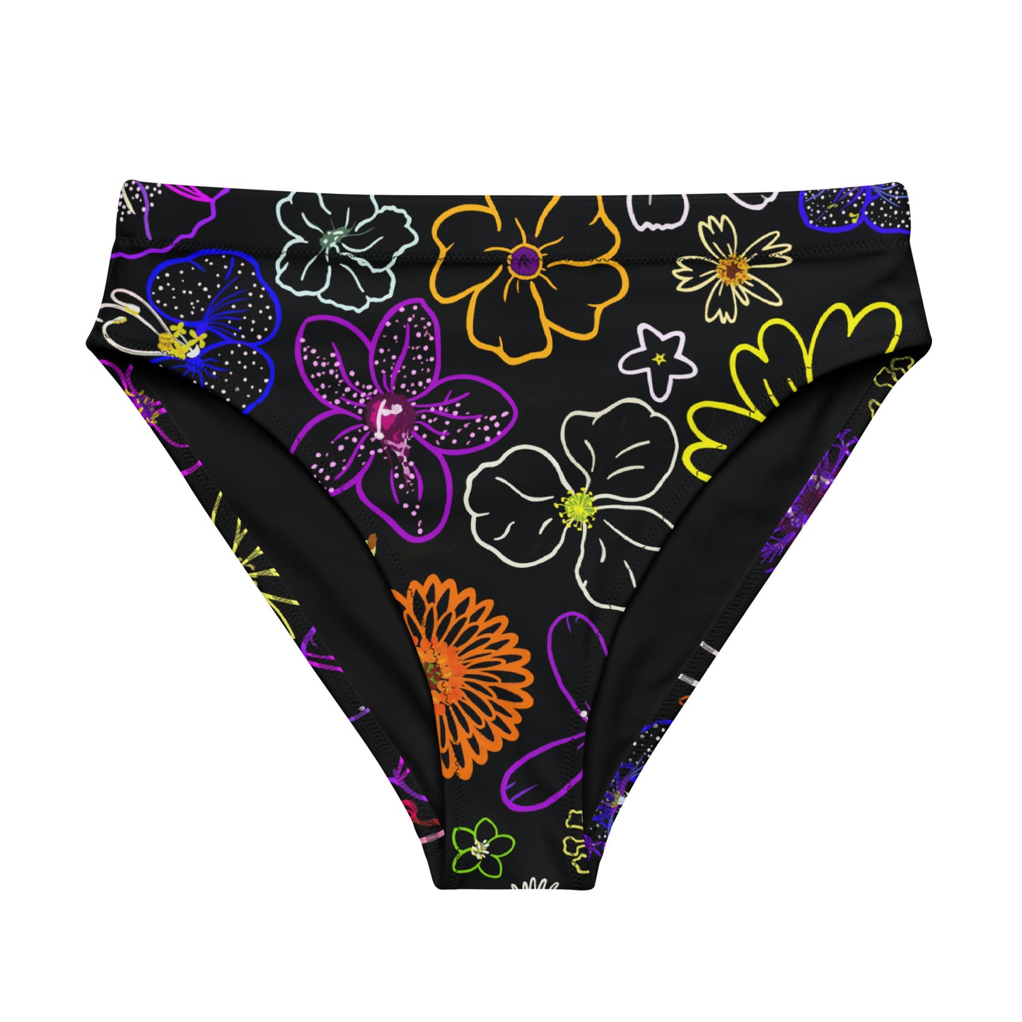 Silvestre Recycled high-waisted bikini bottom