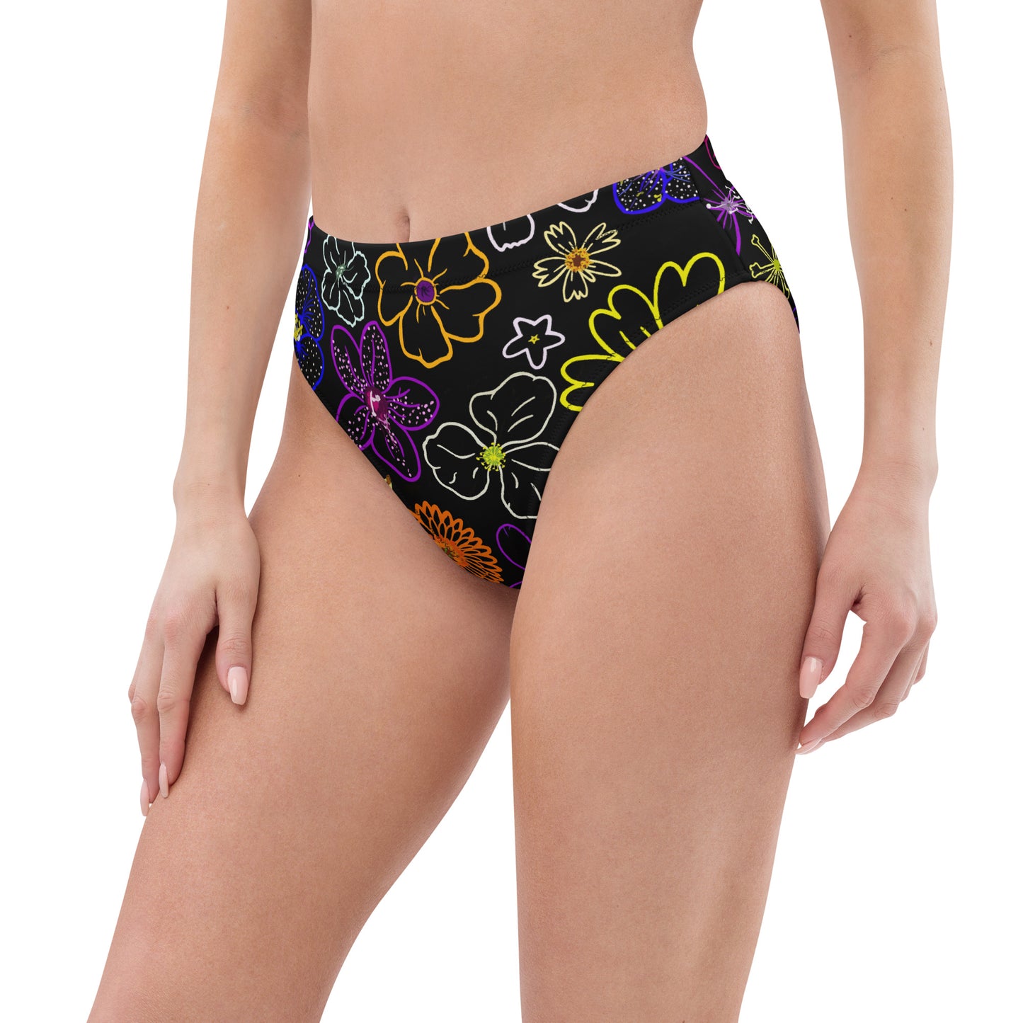 Silvestre Recycled high-waisted bikini bottom