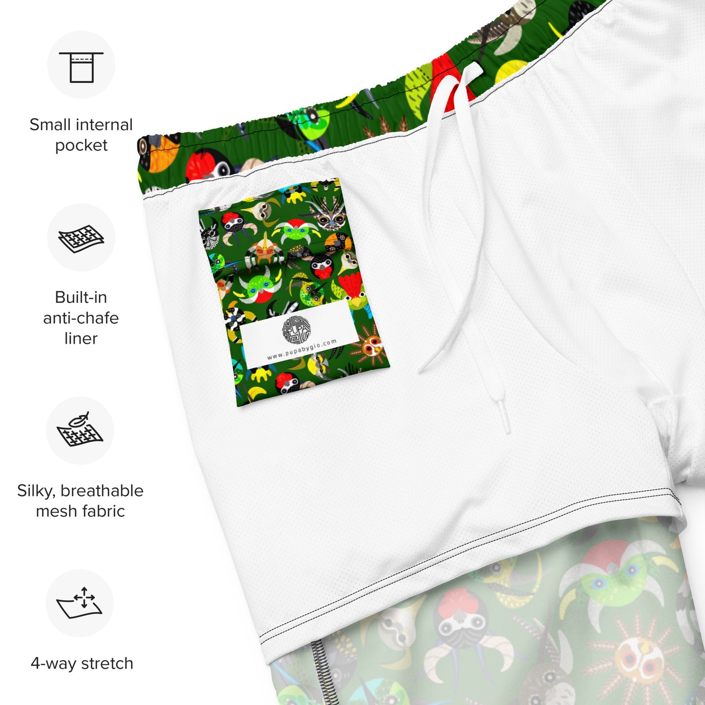 Vejigantes Recycled Swim Trunks