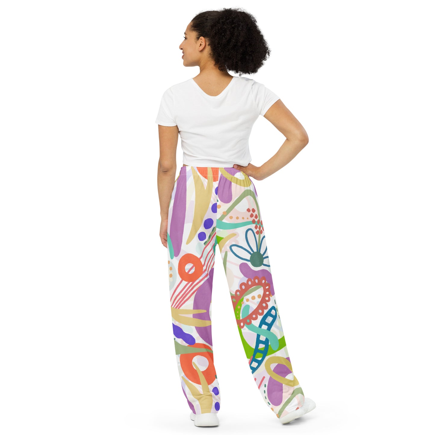 Alegria unisex wide-leg pants