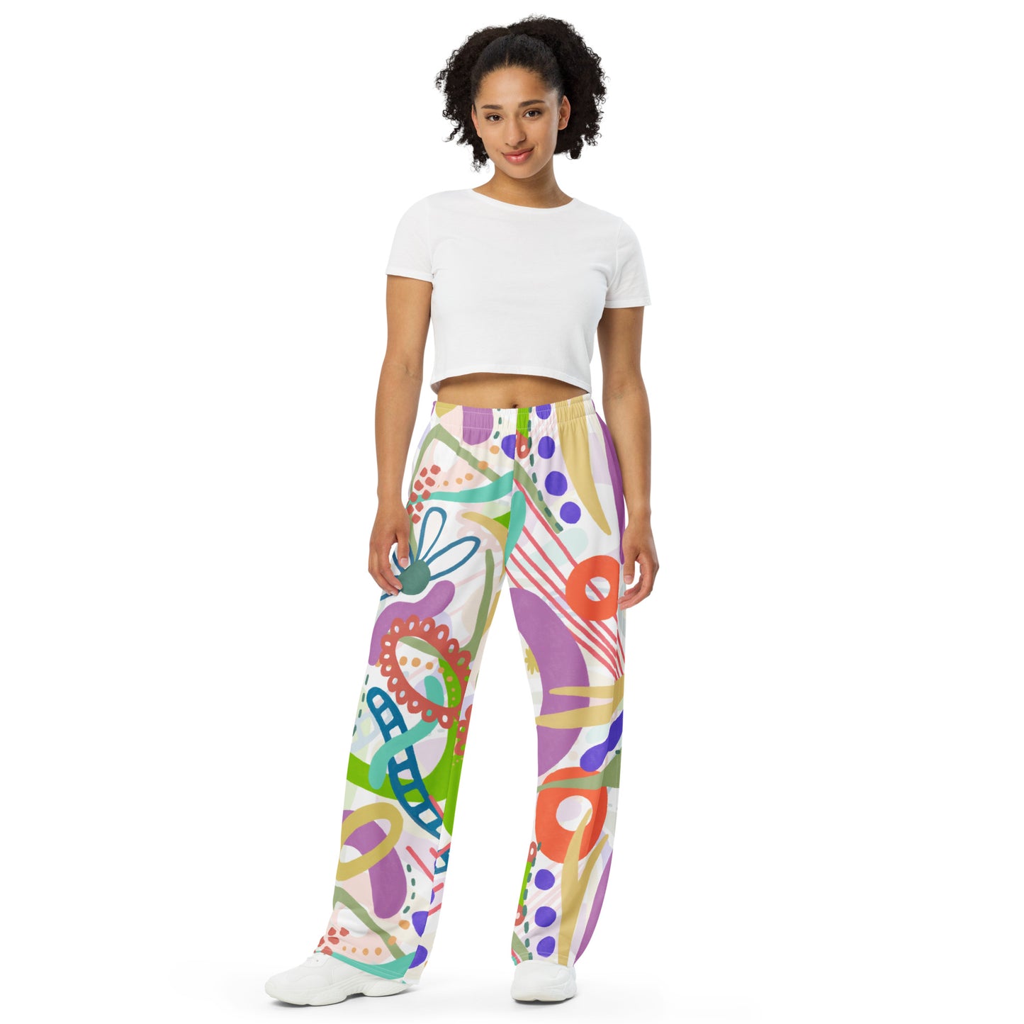 Alegria unisex wide-leg pants