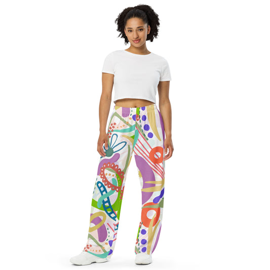 Alegria unisex wide-leg pants