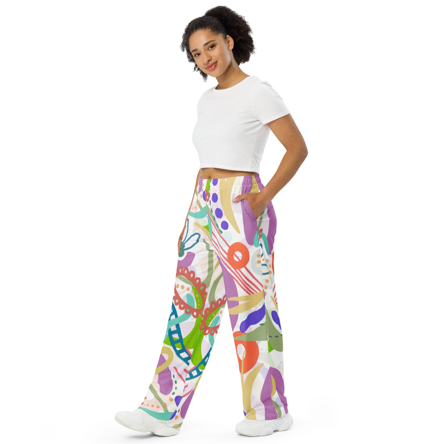 Alegria unisex wide-leg pants