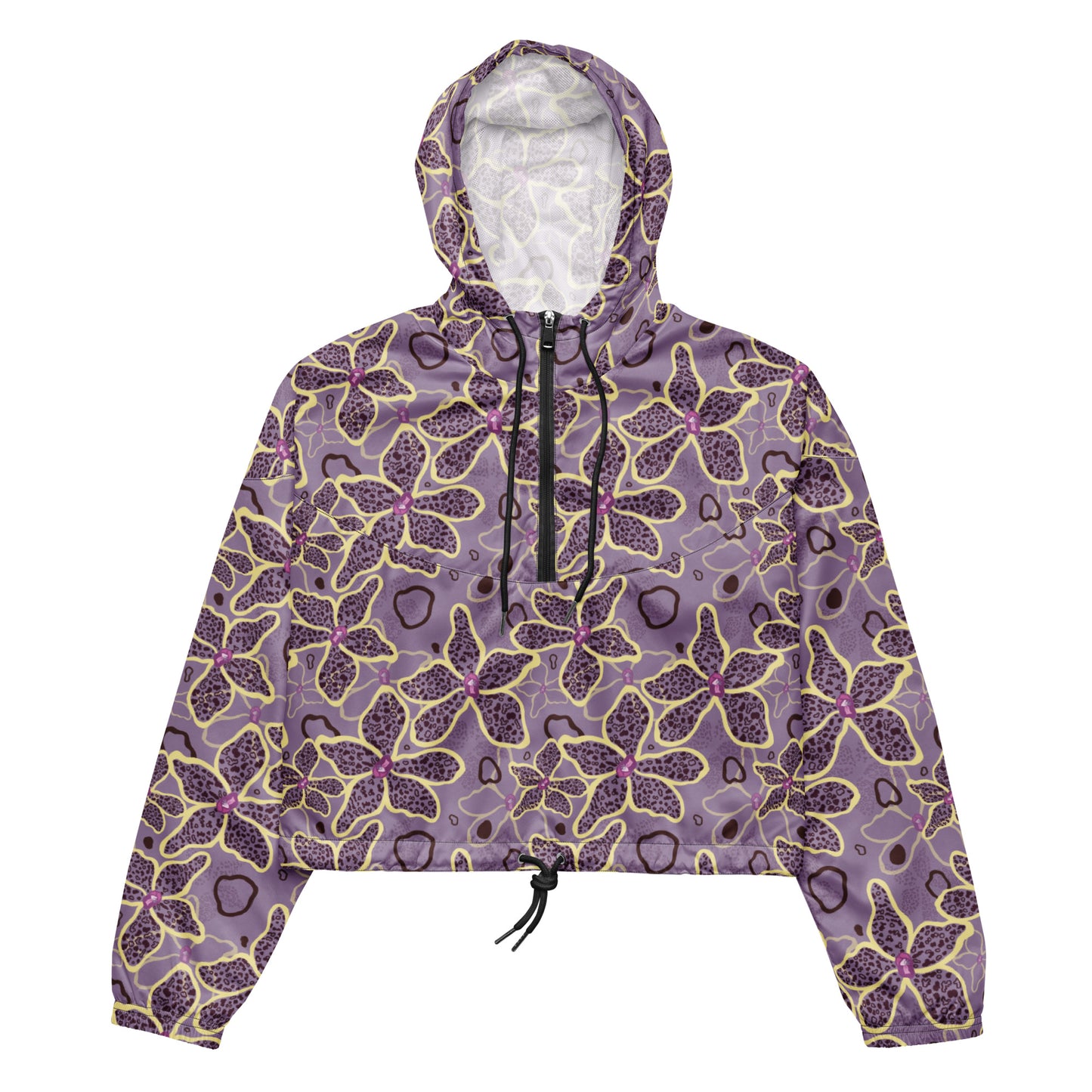 Tiger Orchid Women’s cropped windbreaker