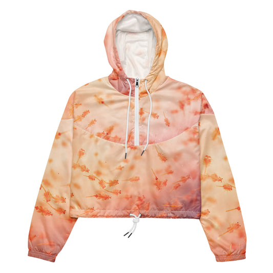 Brine Shrimp Women’s cropped windbreaker