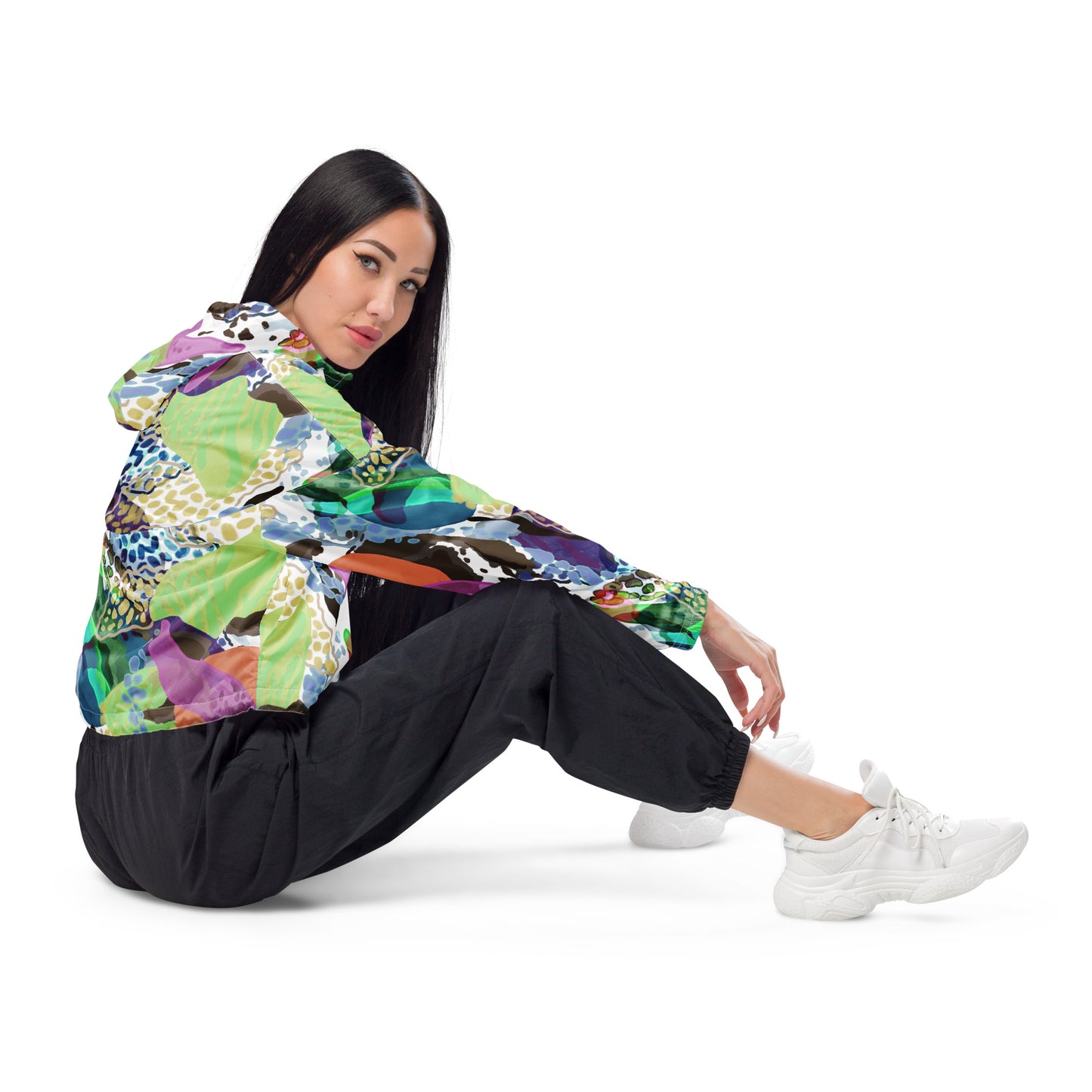 Caribe Women’s cropped windbreaker