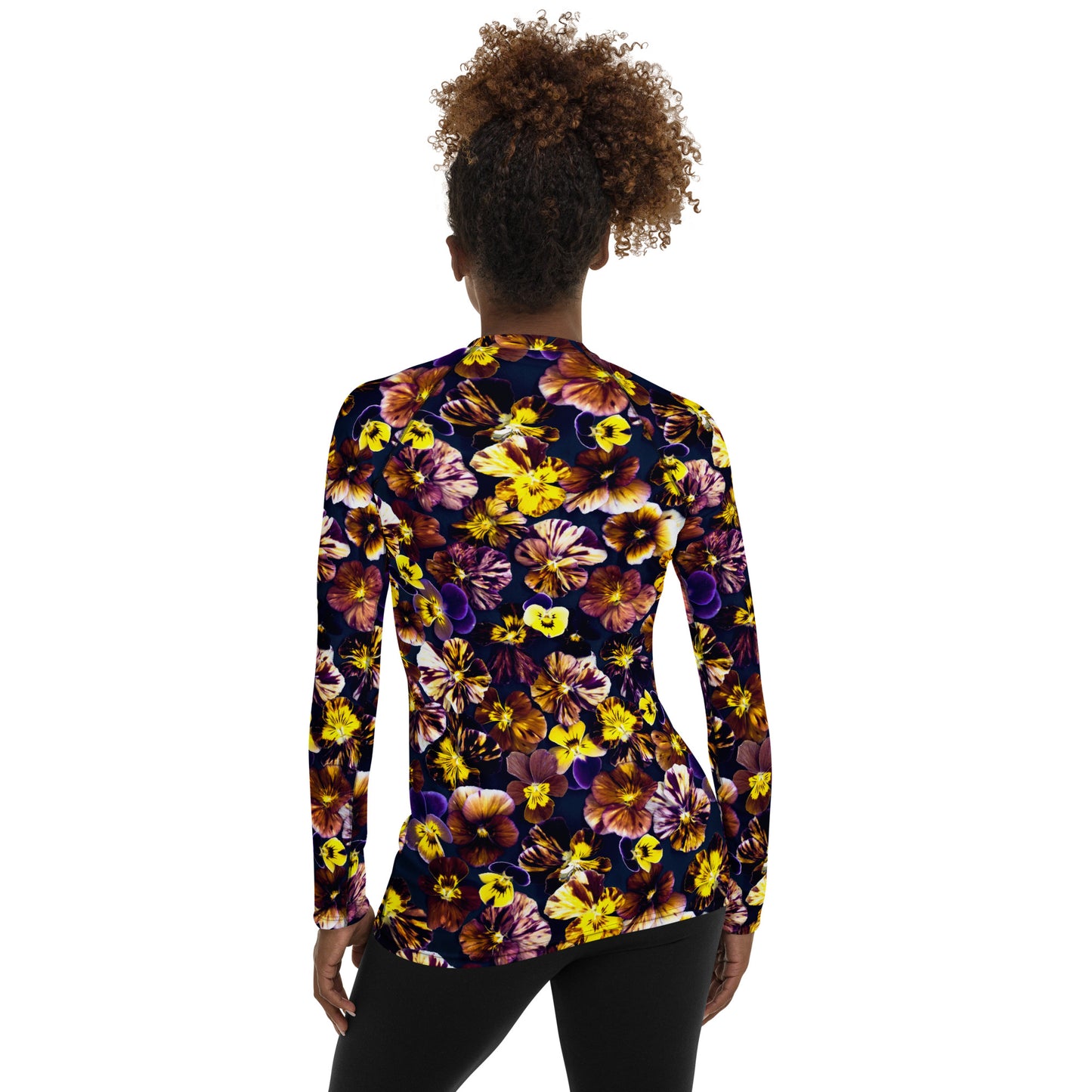 Pansies Women's Rash Guard