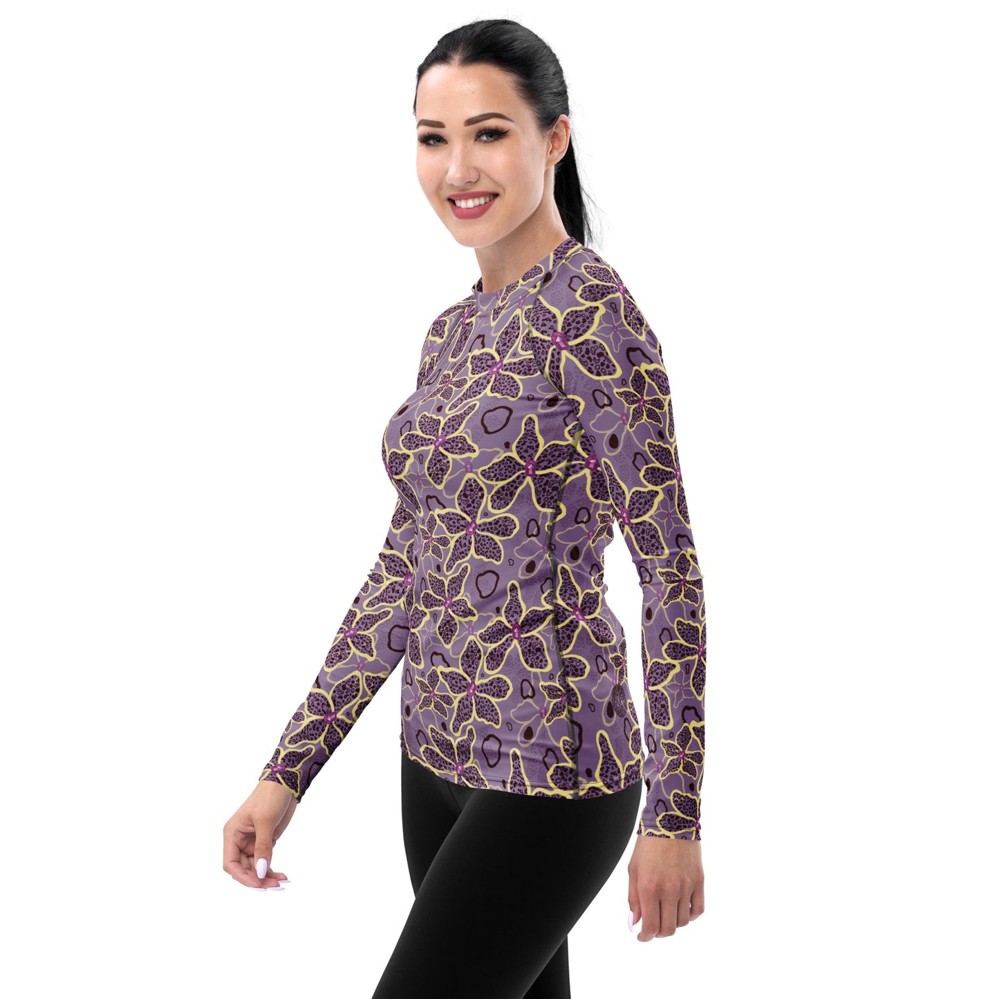 Tiger Orchid Women's Rash Guard