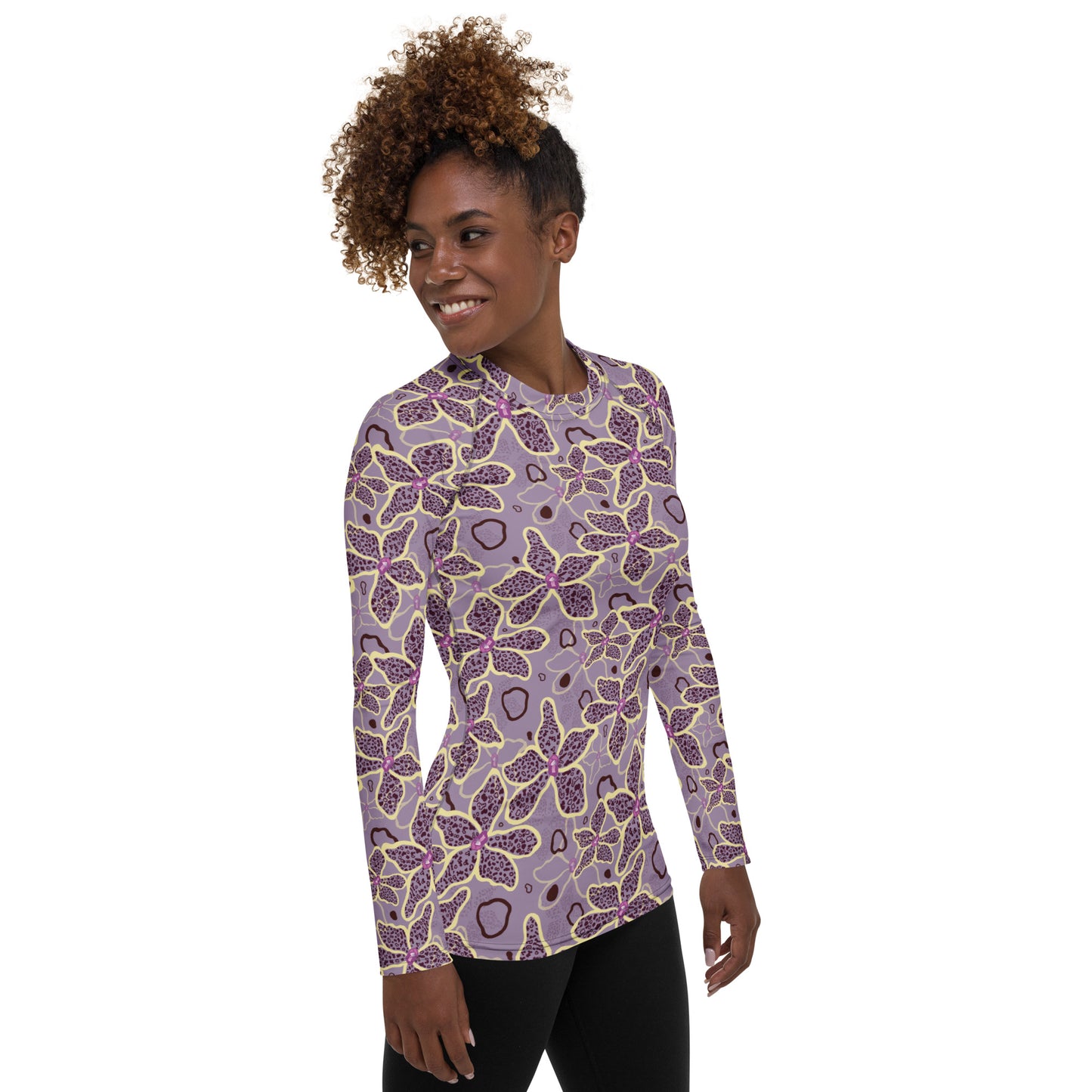 Tiger Orchid Women's Rash Guard