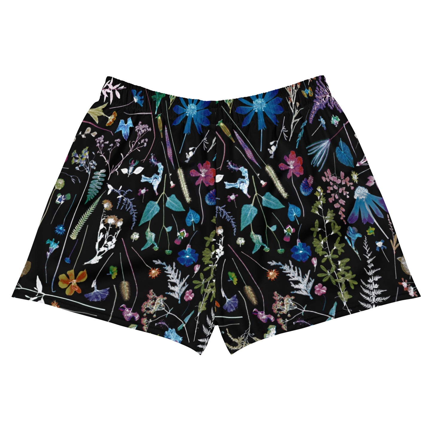 Blooming Cosmos Women’s Recycled Athletic Shorts